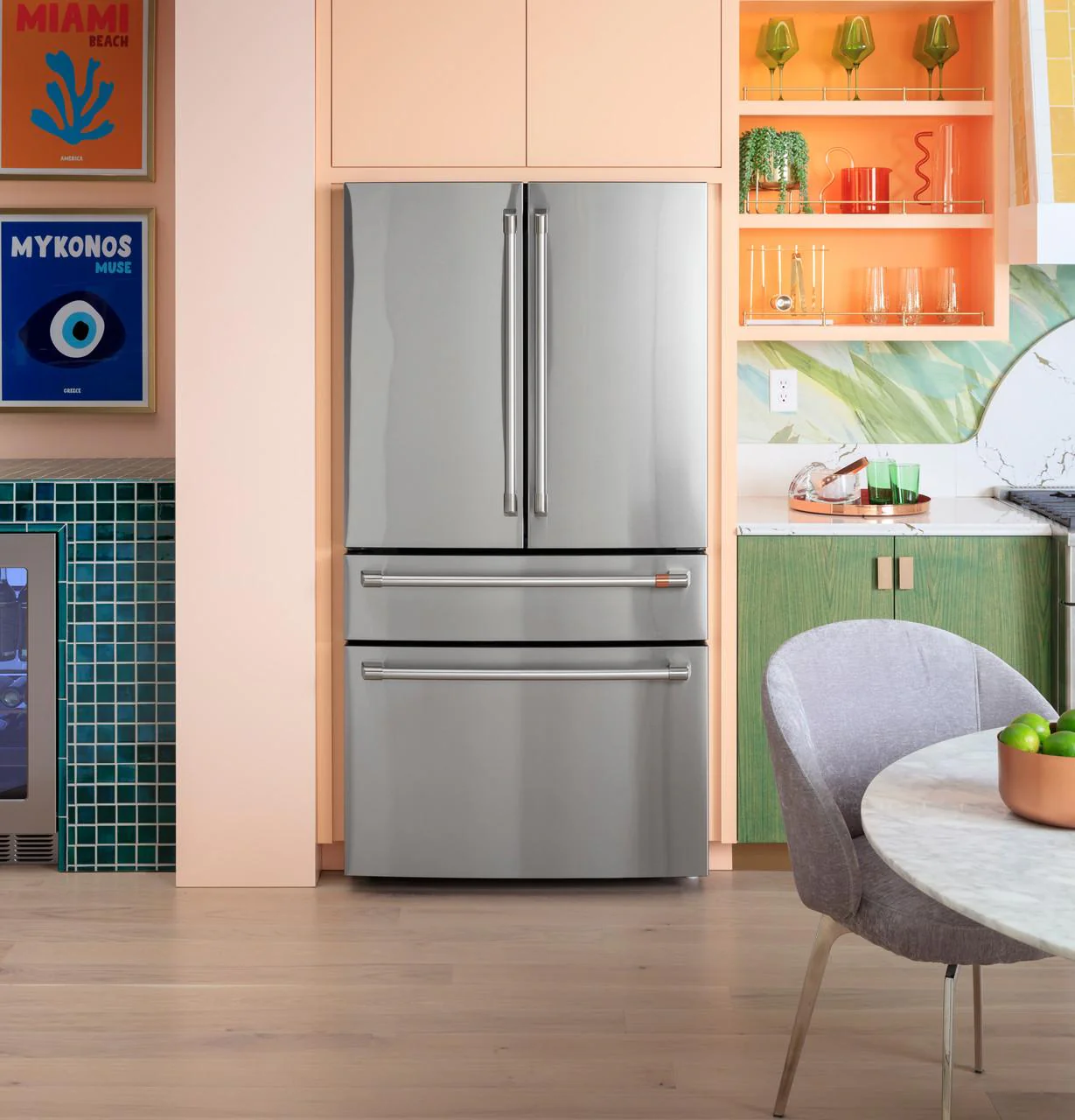 Cafe CGE29DP3TD1 CAF(EBACK)™ ENERGY STAR® 28.7 Cu. Ft. Smart 4-Door French-Door Refrigerator With Dual-Dispense AutoFill Pitcher - Image 18