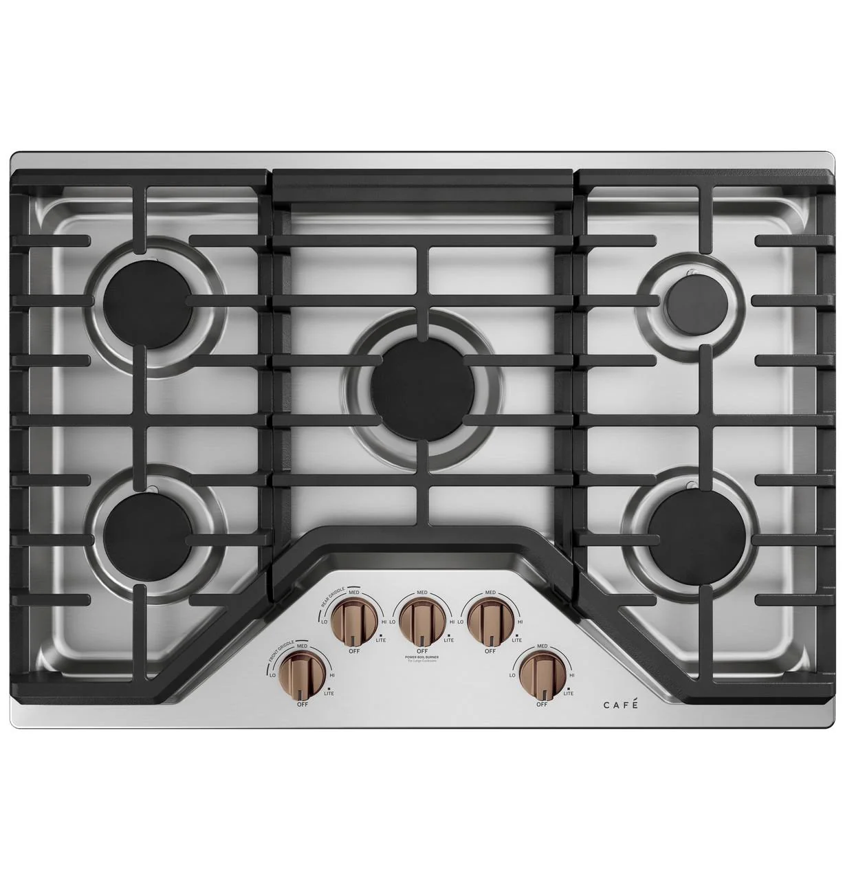 Cafe CGP70302NS1 CAF(EBACK)™ 30" Gas Cooktop - Image 8
