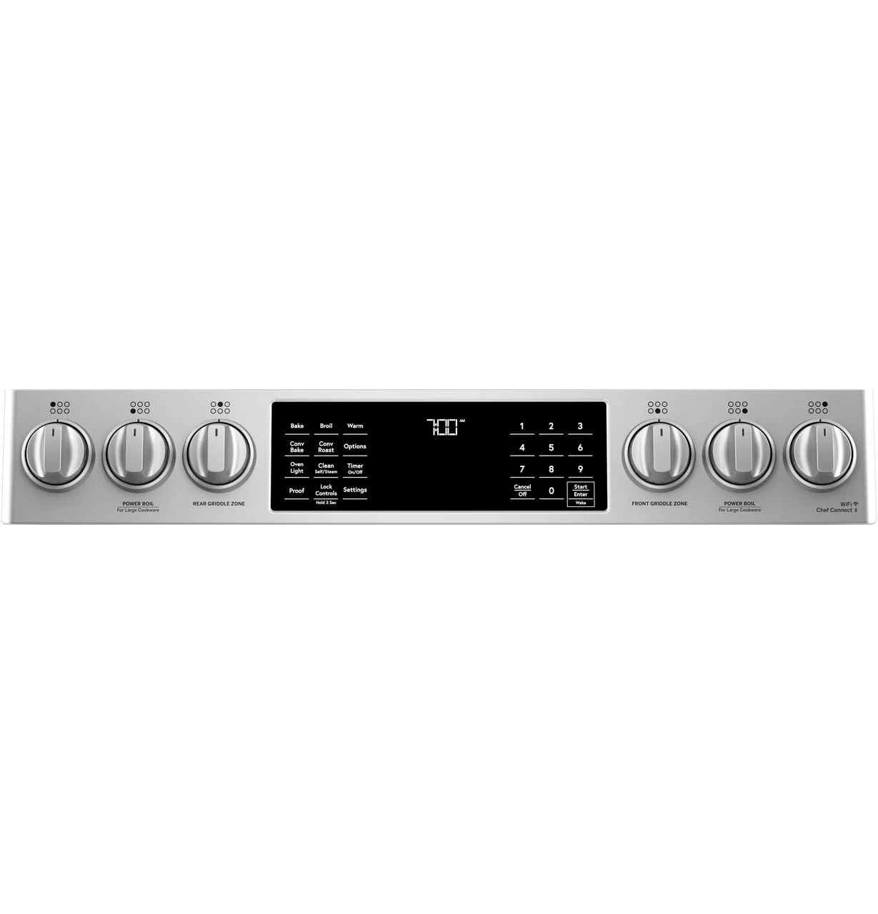 Cafe CGS700P2MS1 CAF(EBACK)™ 30" Smart Slide-In, Front-Control, Gas Range with Convection Oven - Image 11