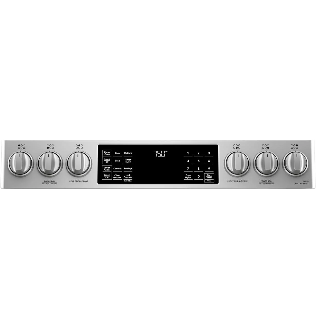 Cafe CGS750P2MS1 CAF(EBACK)™ 30" Smart Slide-In, Front-Control, Gas Double-Oven Range with Convection - Image 11