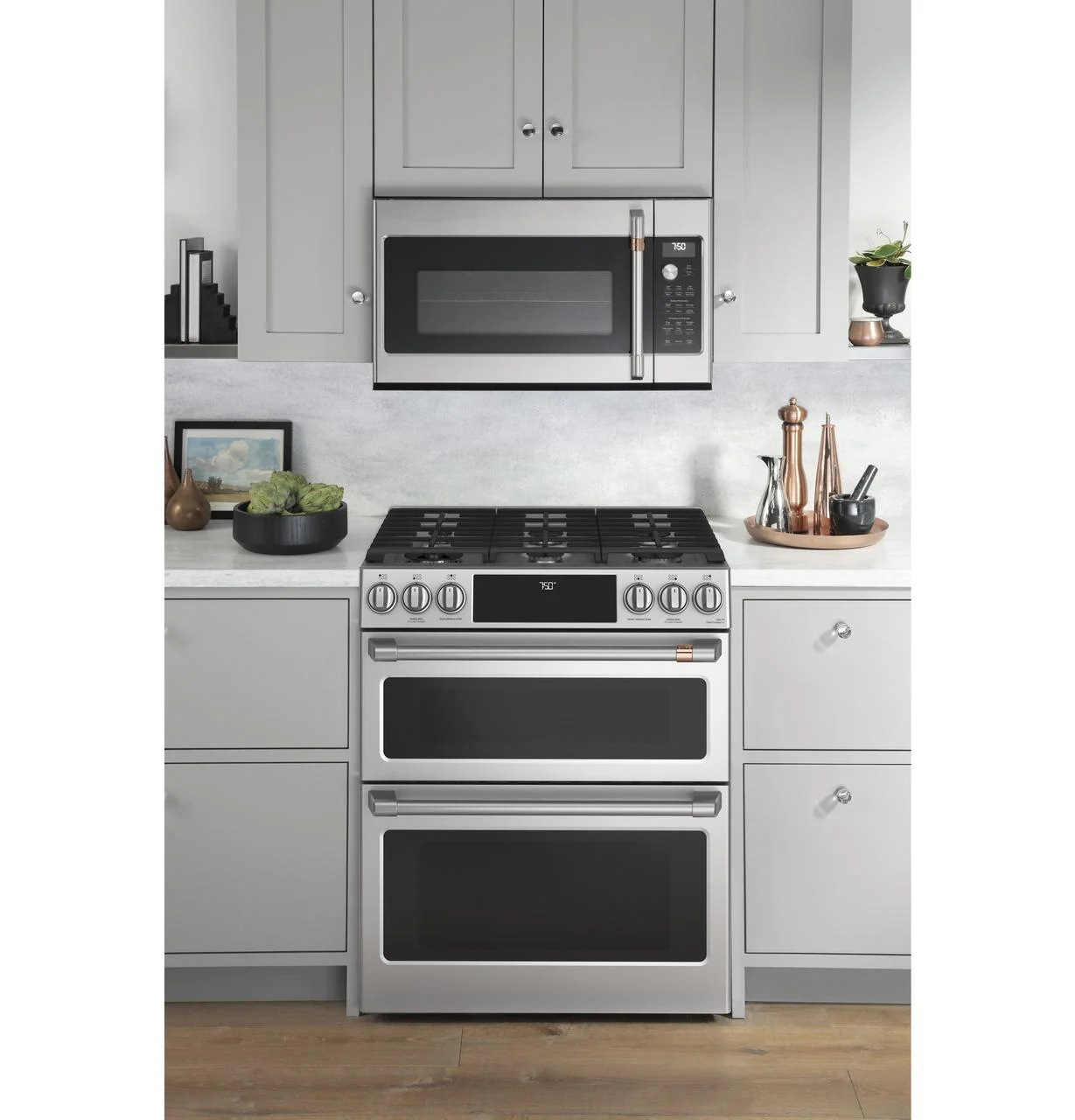 Cafe CGS750P2MS1 CAF(EBACK)™ 30" Smart Slide-In, Front-Control, Gas Double-Oven Range with Convection - Image 14