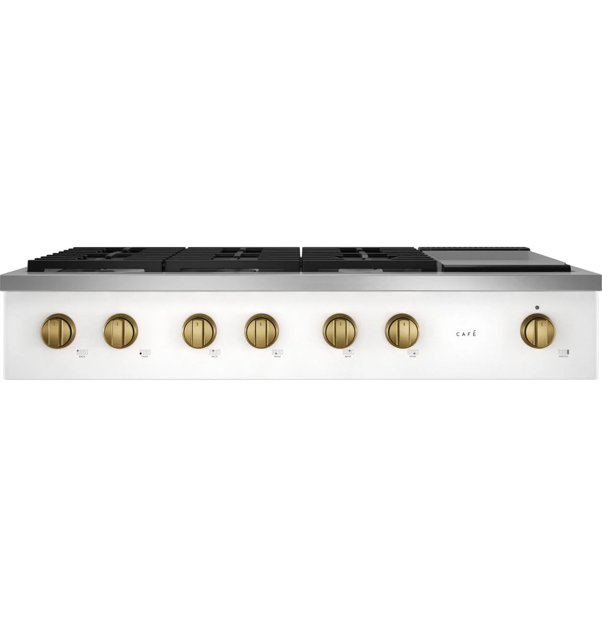 Cafe CGU486P4TW2 CAF(EBACK)™ 48" Commercial-Style Gas Rangetop with 6 Burners and Integrated Griddle (Natural Gas) - Image 36