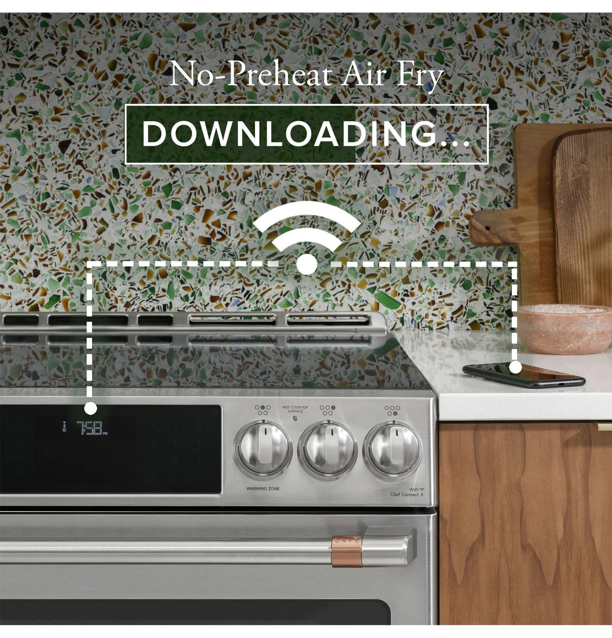 Cafe CHS950P2MS1 CAF(EBACK)™ 30" Smart Slide-In, Front-Control, Induction and Convection Double-Oven Range - Image 47