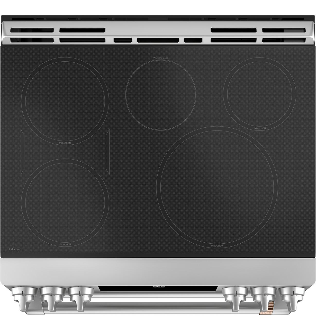 Cafe CHS950P2MS1 CAF(EBACK)™ 30" Smart Slide-In, Front-Control, Induction and Convection Double-Oven Range - Image 7