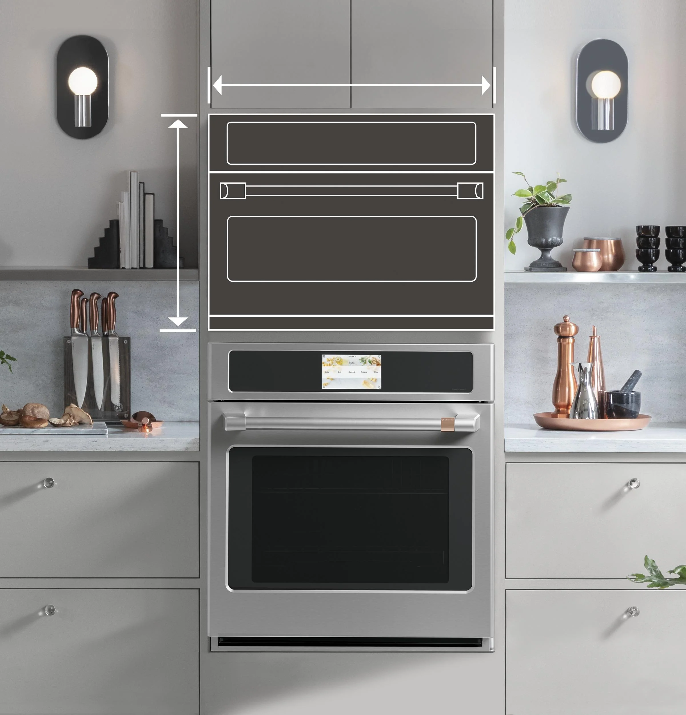 Cafe CSB923P2VS1 CAF(EBACK)™ 30" Custom Speed Cook Oven with 240V Advantium® Technology - Image 29