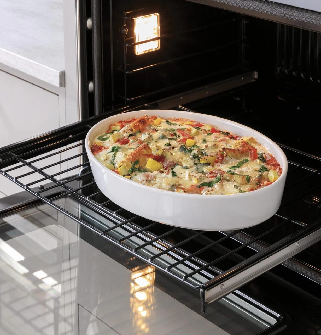 Cafe CTC912P2NS1 CAF(EBACK)™ 30 in. Combination Double Wall Oven with Convection and Advantium® Technology - Image 10