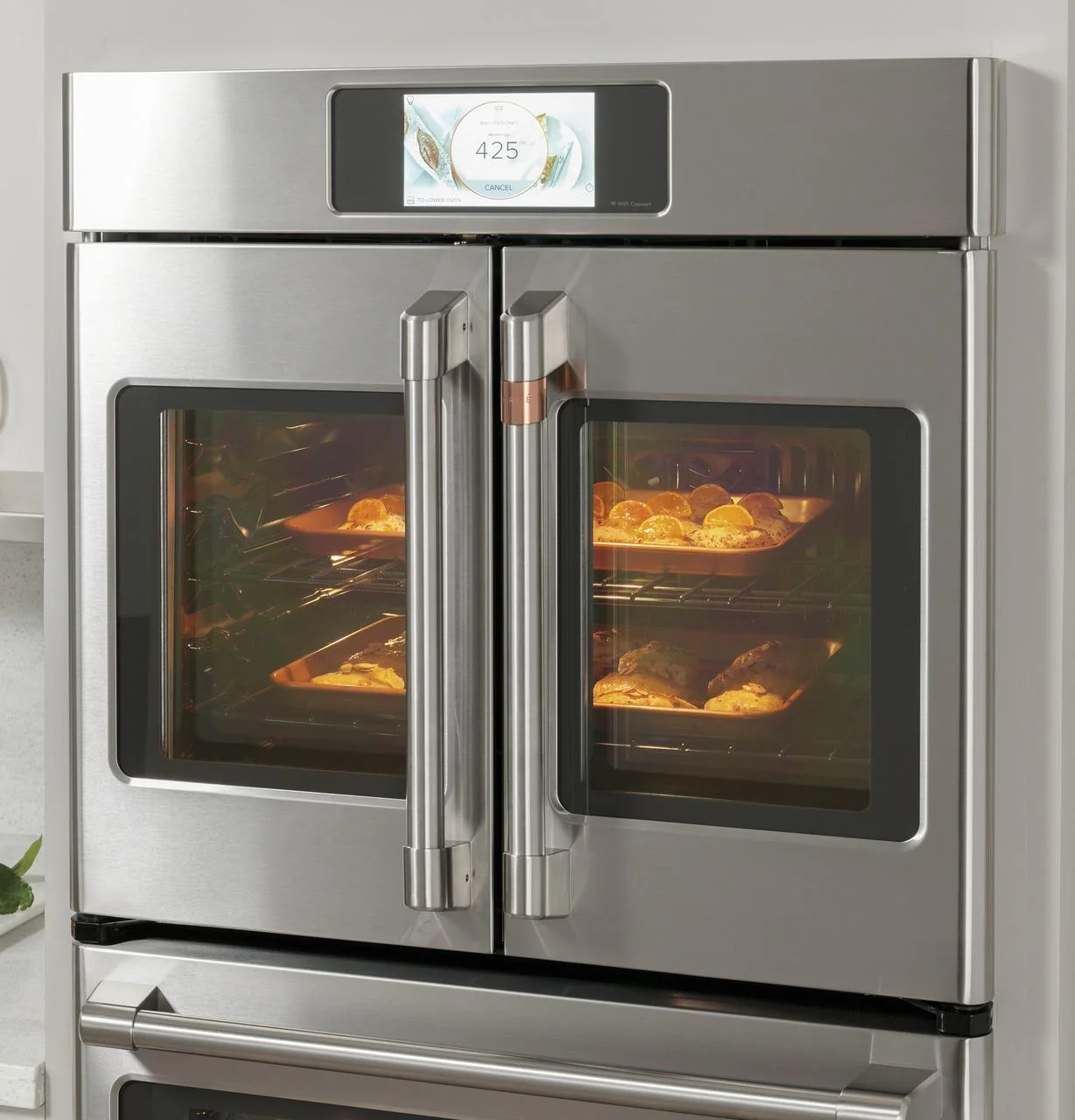 Cafe CTD90FP3ND1 CAF(EBACK)™ Professional Series 30" Smart Built-In Convection French-Door Double Wall Oven - Image 8