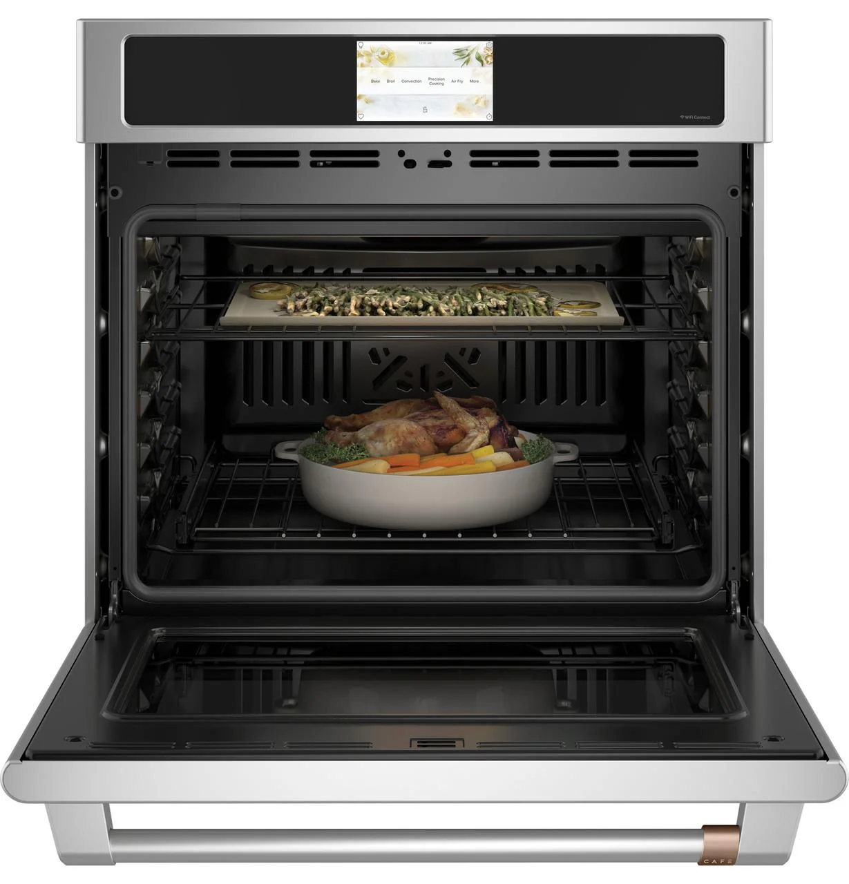 Cafe CTS70DP2NS1 CAF(EBACK)™ 30" Smart Single Wall Oven with Convection - Image 3