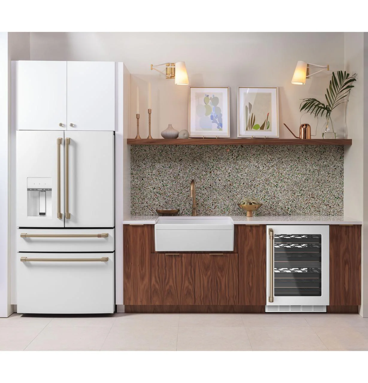 Cafe CVE28DP4NW2 CAF(EBACK)™ ENERGY STAR® 27.8 Cu. Ft. Smart 4-Door French-Door Refrigerator - Image 19