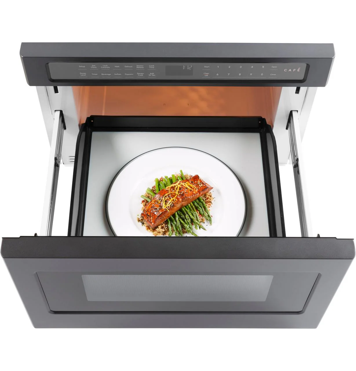Cafe CWL112P3RD5 CAF(EBACK)™ Built-In Microwave Drawer Oven - Image 4