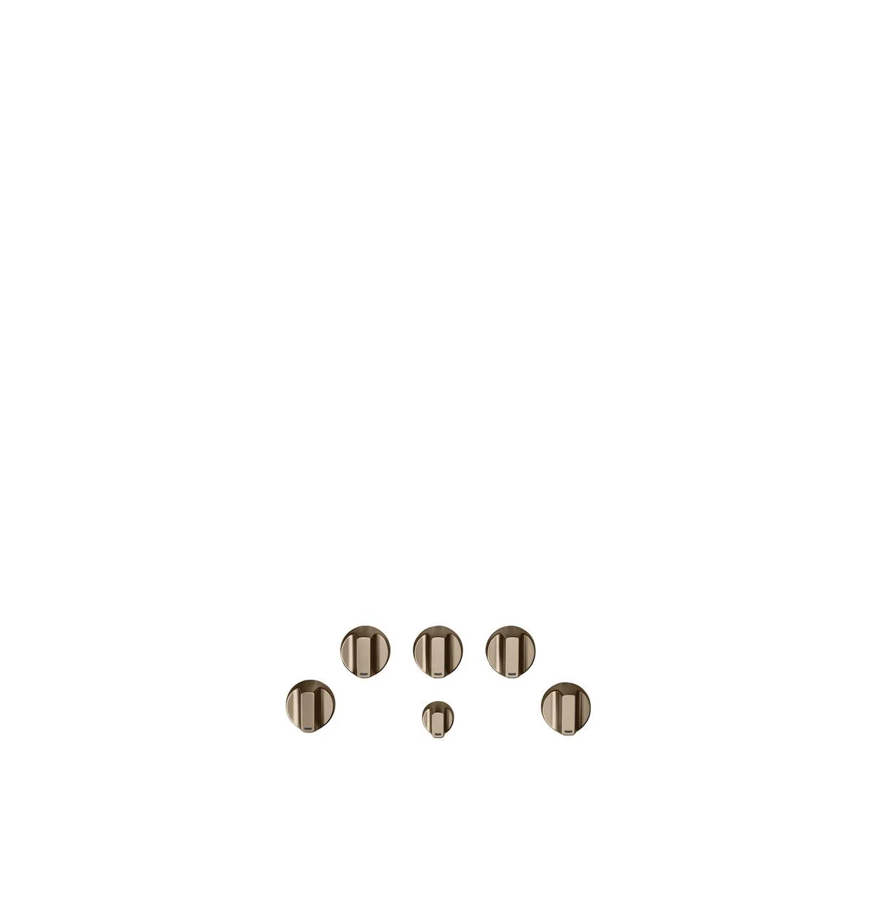 Cafe CXCG1K0PMBZ CAF(EBACK)™ 5 Gas Cooktop Knobs - Brushed Bronze