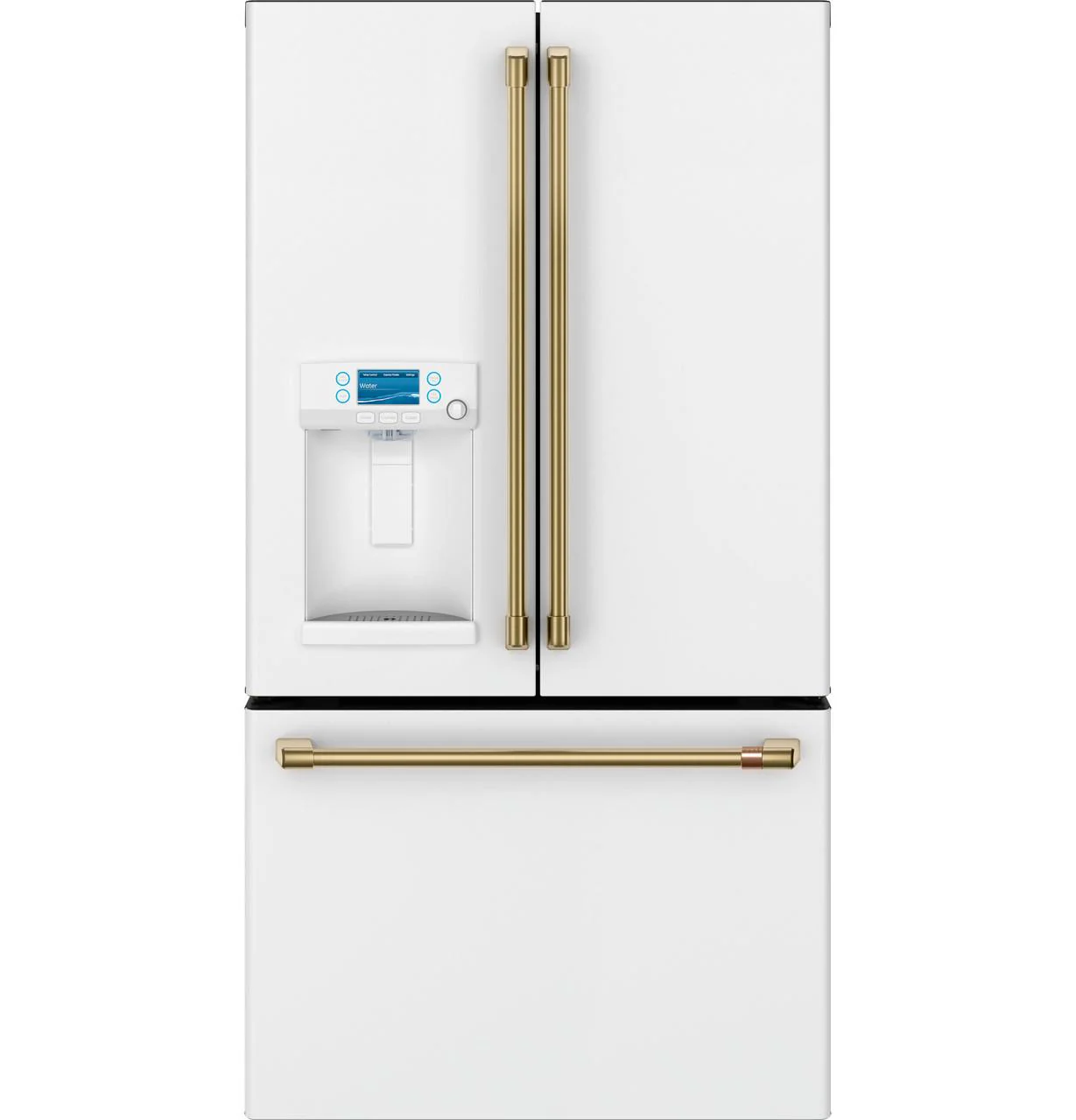Cafe CXLB3H3PMCG CAF(EBACK)™ Refrigeration Handle Kit - Brushed Brass - Image 2
