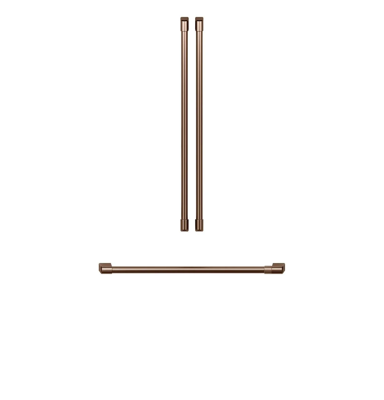 Cafe CXLB3H3PMCU CAF(EBACK)™ Refrigeration Handle Kit - Brushed Copper