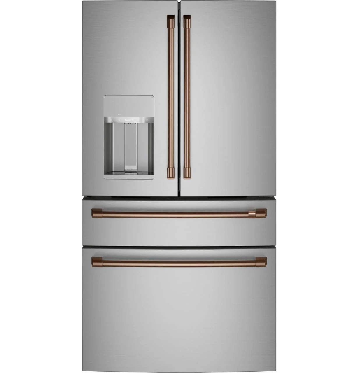 Cafe CXQB4H4PNCU CAF(EBACK)™ Refrigeration Handle Kit - Brushed Copper - Image 4