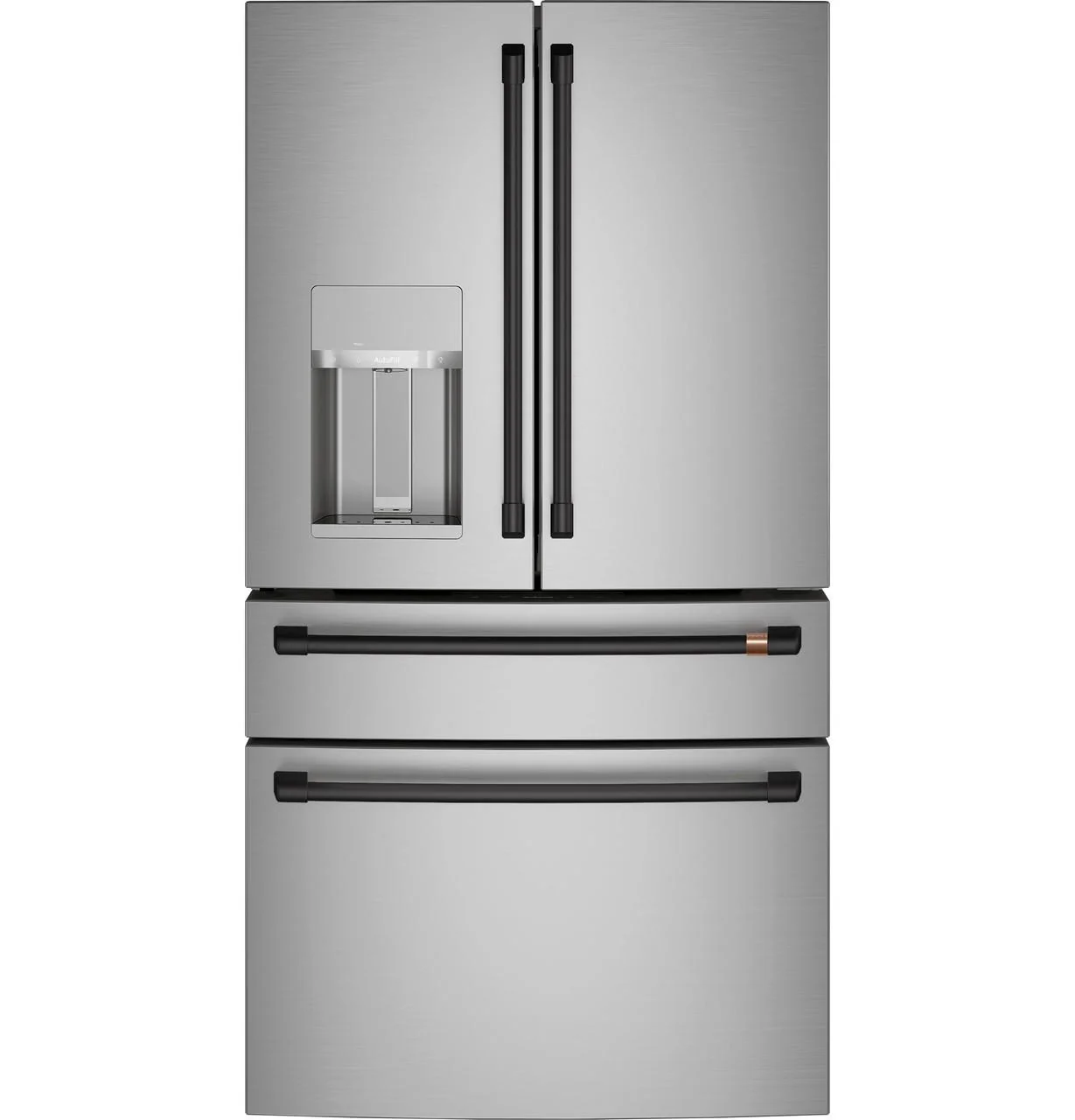 Cafe CXQB4H4PNFB CAF(EBACK)™ Refrigeration Handle Kit - Flat Black - Image 2