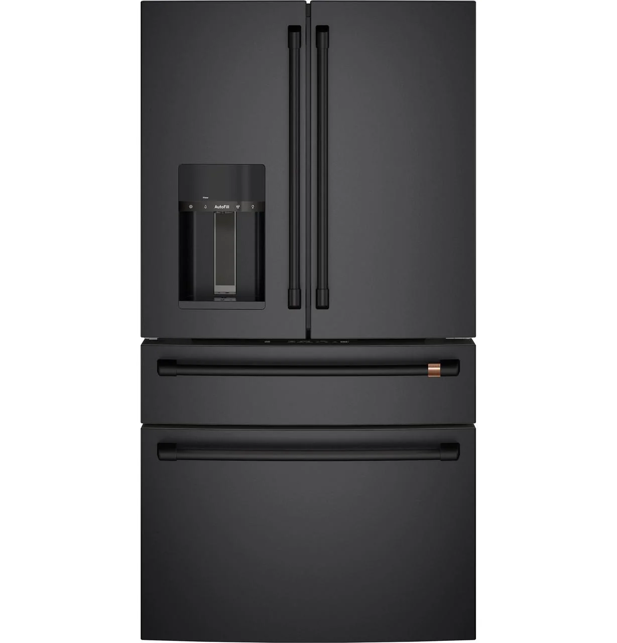 Cafe CXQB4H4PNFB CAF(EBACK)™ Refrigeration Handle Kit - Flat Black - Image 3