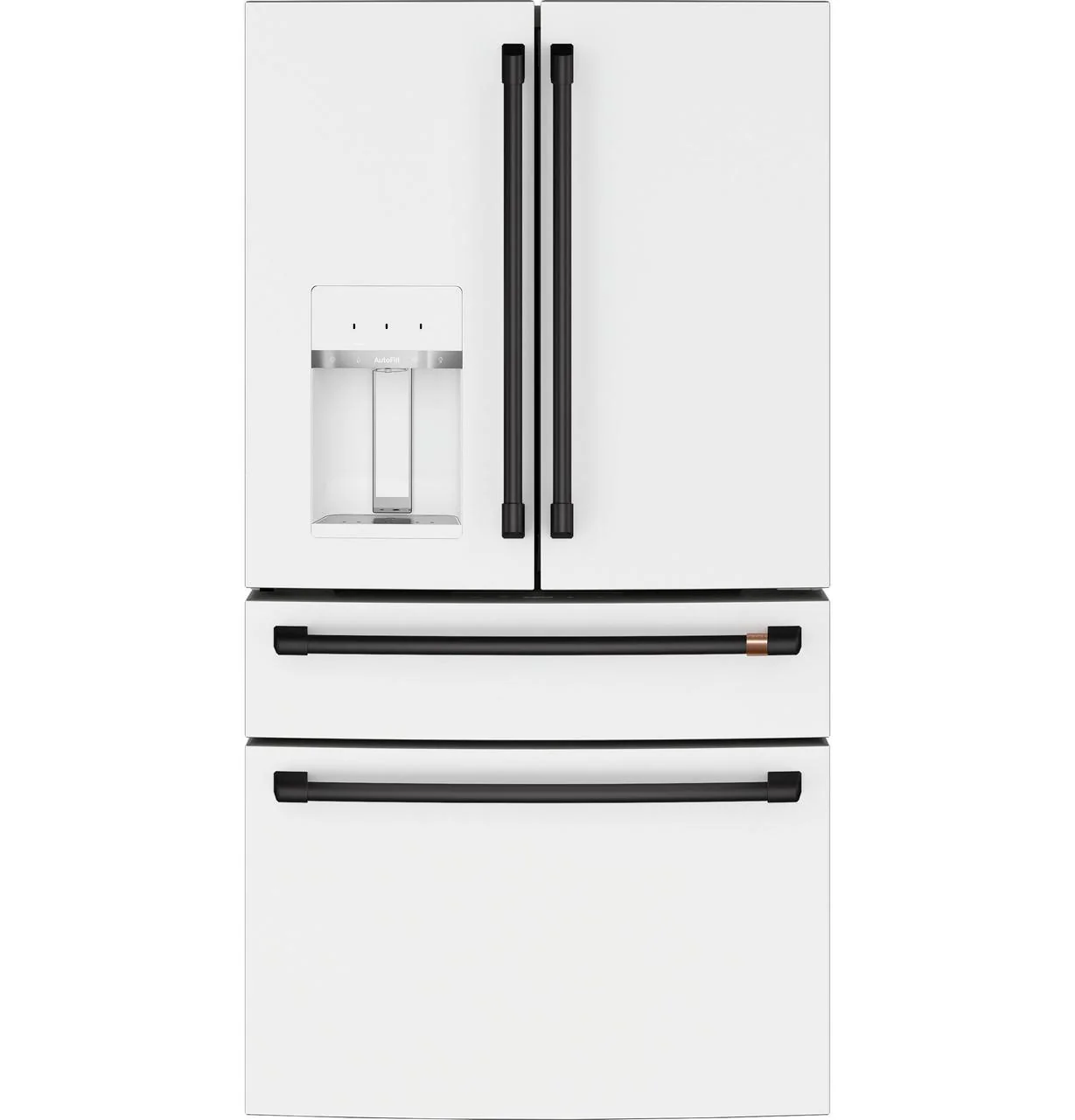Cafe CXQB4H4PNFB CAF(EBACK)™ Refrigeration Handle Kit - Flat Black - Image 4