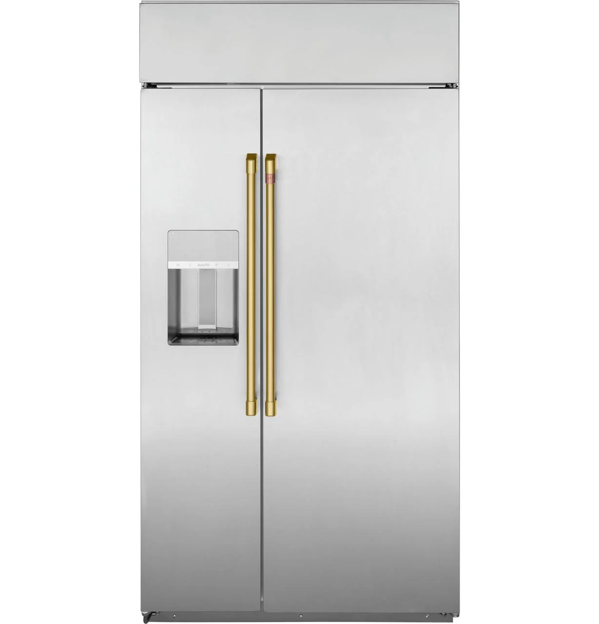 Cafe CXSS2H2PMCG CAF(EBACK)™ Refrigeration Handle Kit - Brushed Brass - Image 2
