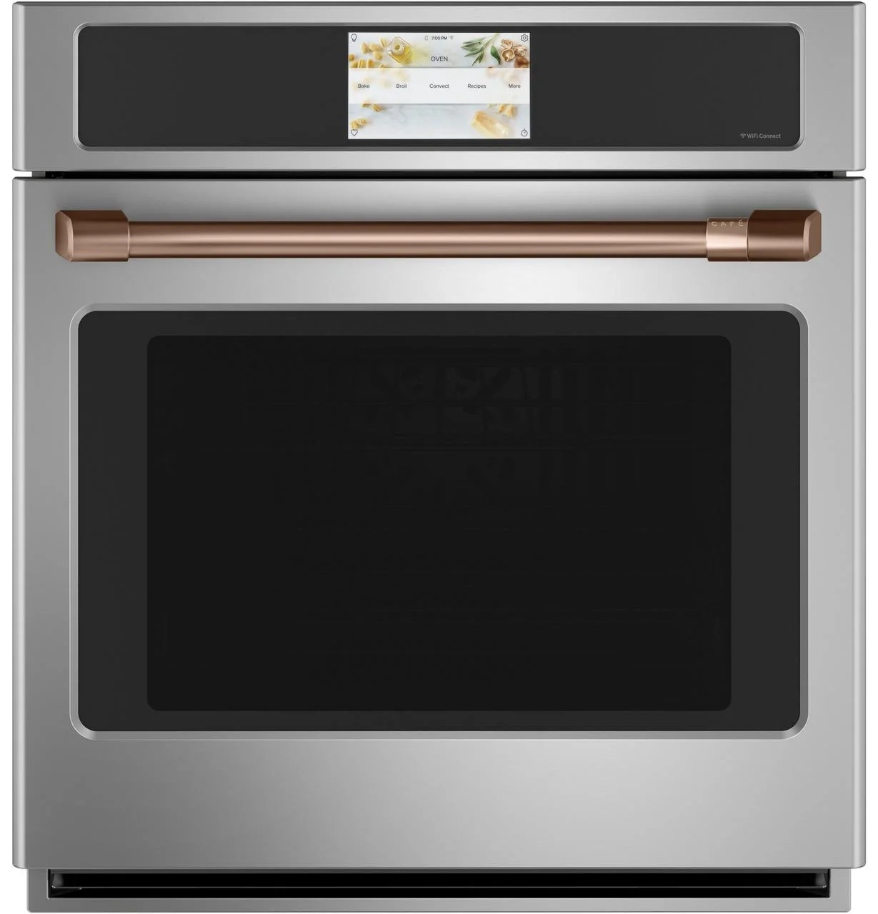 Cafe CXWS7H0PNCU CAF(EBACK)™ Wall Oven/Advantium® oven pro handle kit - 27" - Brushed Copper - Image 2