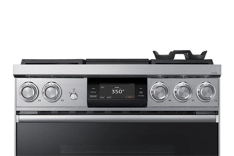 Dacor DOP36M94DLM 36" Pro Dual-Fuel Steam Range, Graphite Stainless Steel, Natural Gas - Image 10