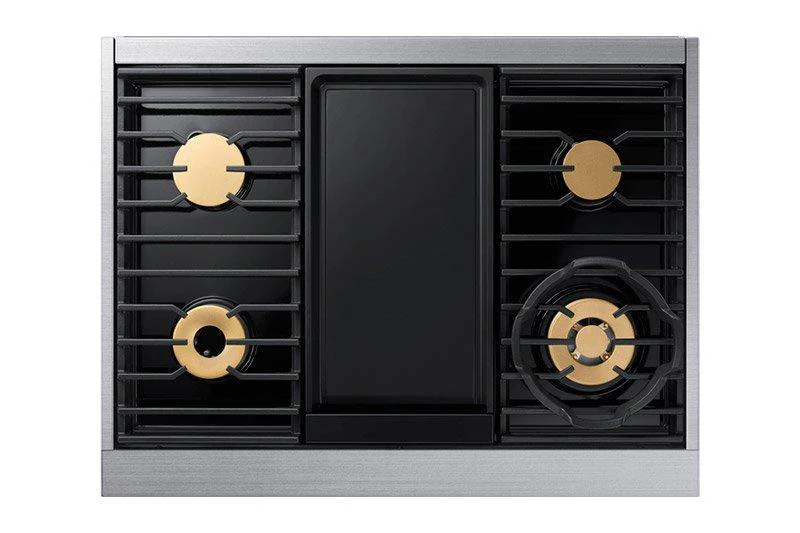 Dacor DOP36M94DPM 36" Pro Dual-Fuel Steam Range, Graphite Stainless Steel, Liquid Propane - Image 8