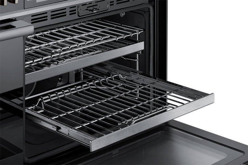 Dacor DOP48M96DHM 48" Pro Dual-Fuel Steam Range, Graphite Stainless Steel, Natural Gas/High Altitude - Image 7