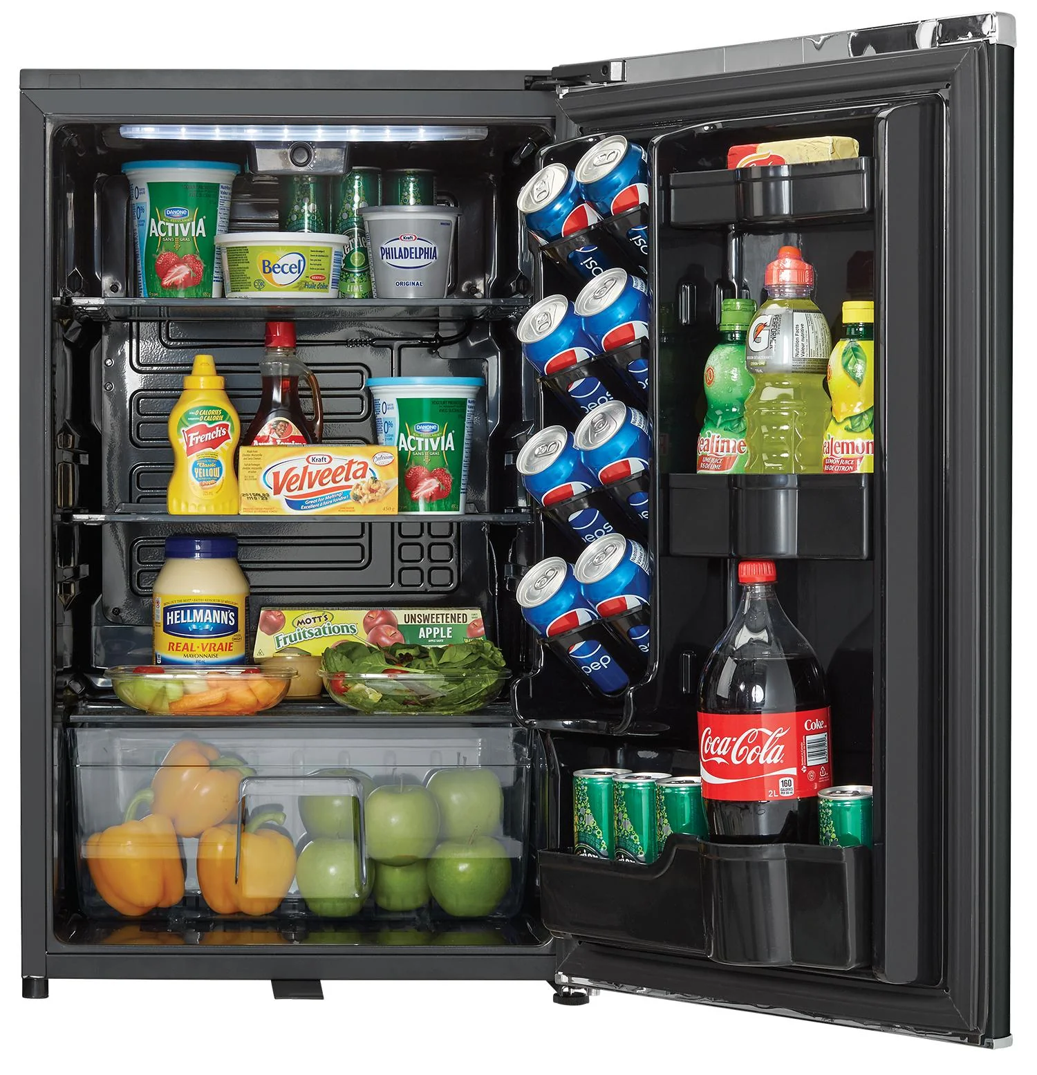 DAR044A6MDB Danby 4.4 cu. ft. Retro Compact Fridge in Midnight Black - Image 4