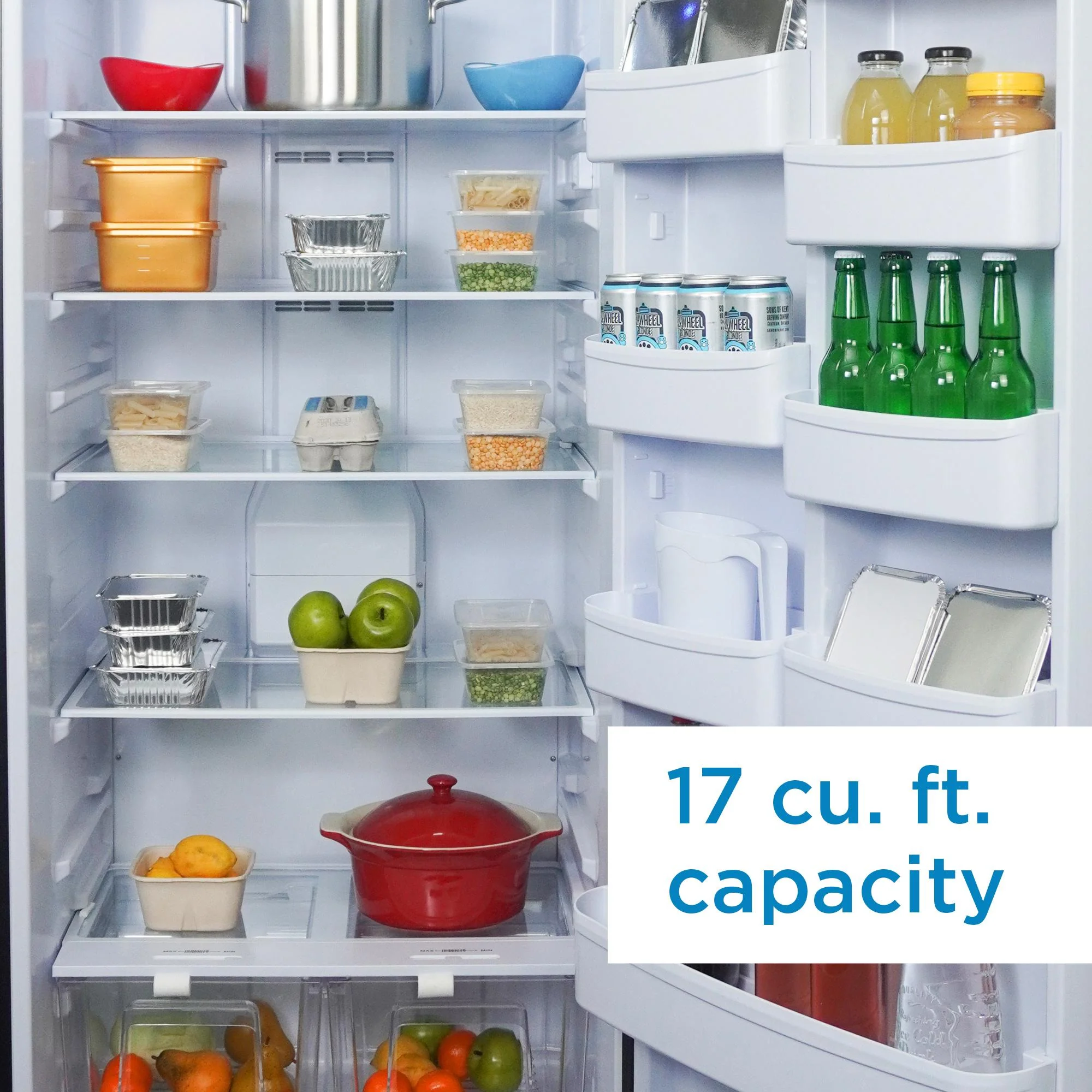 DAR170A3BSLDD Danby Designer 17.0 cu. ft. Apartment Size Fridge in Stainless Steel Look - Image 5