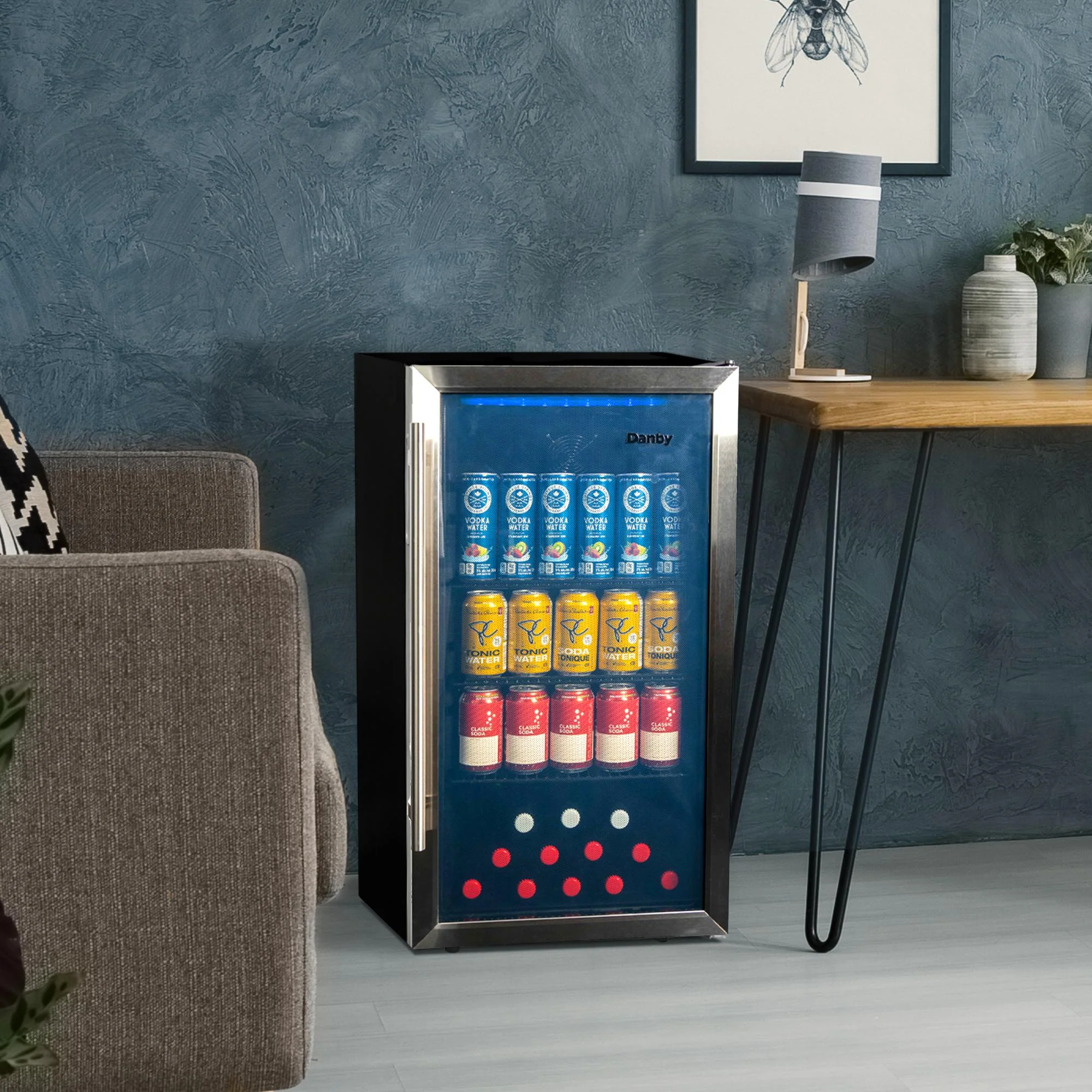 DBC117A2BSSDD6 Danby 3.1 cu. ft. Free-Standing Beverage Center in Stainless Steel - Image 15
