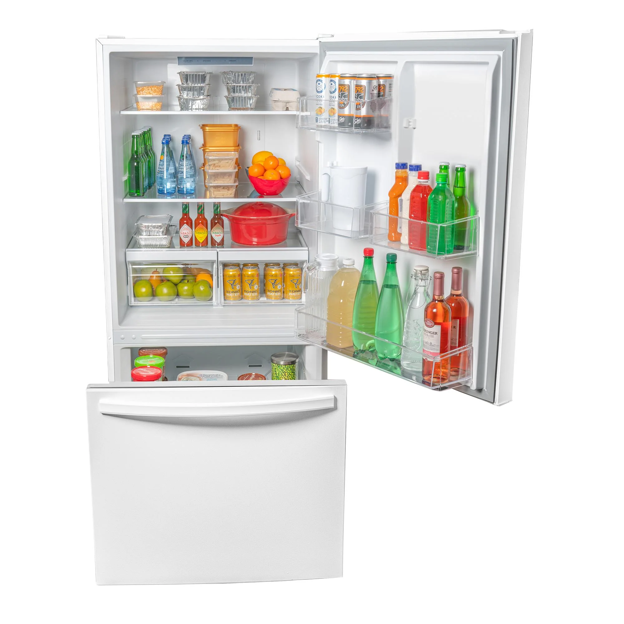 DBM187E1WDB Danby Designer 18.7 cu. ft. Apartment Fridge Bottom Mount in White - Image 11