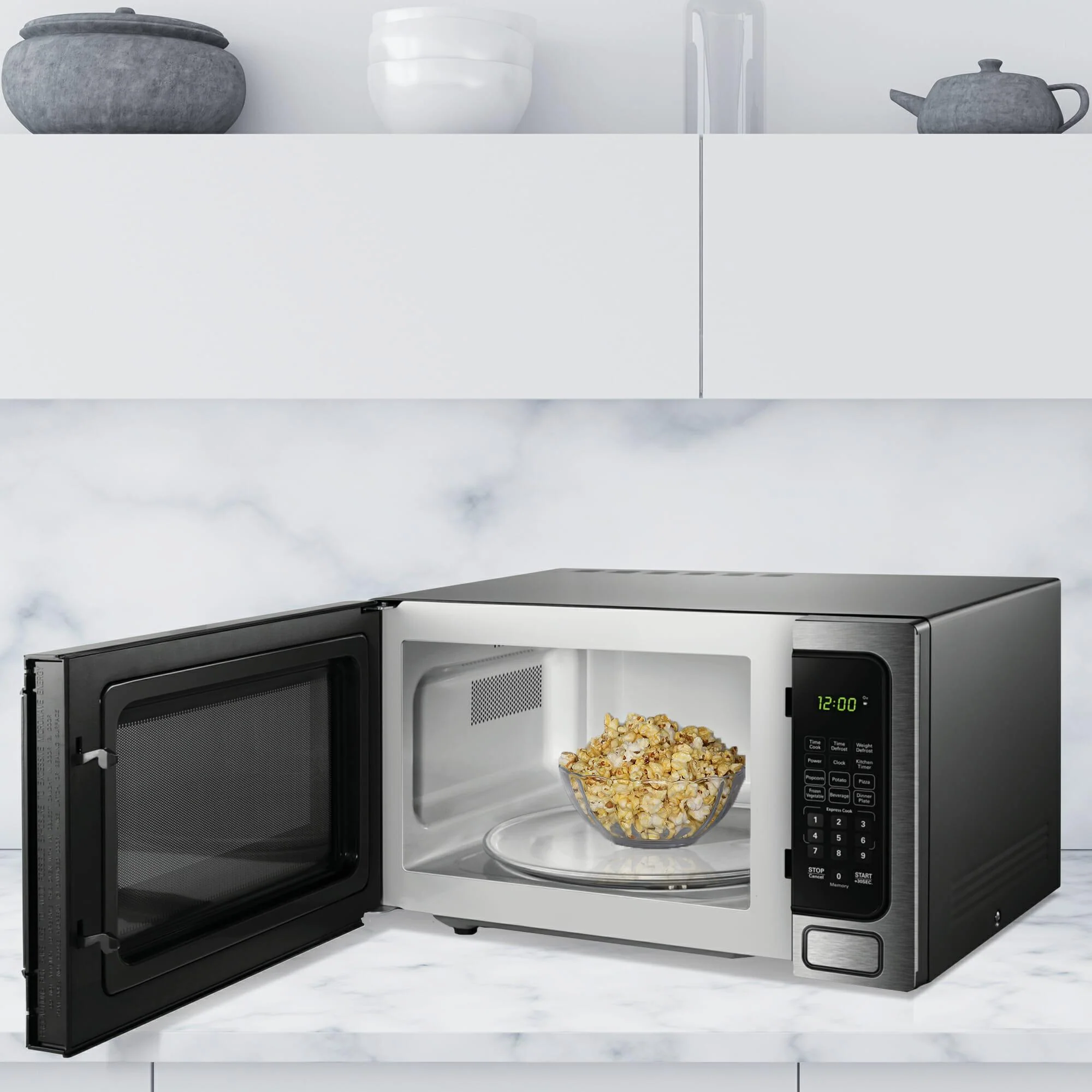 DDMW1125BBS Danby Designer 1.1 cu. ft. Countertop Microwave in Stainless Steel - Image 6