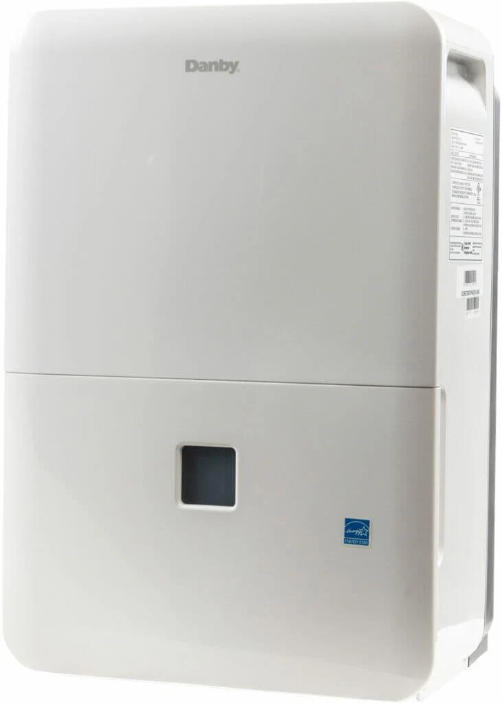DDR050BJP2WDB Danby 50 Pint Dehumidifier with Pump in White - Image 3