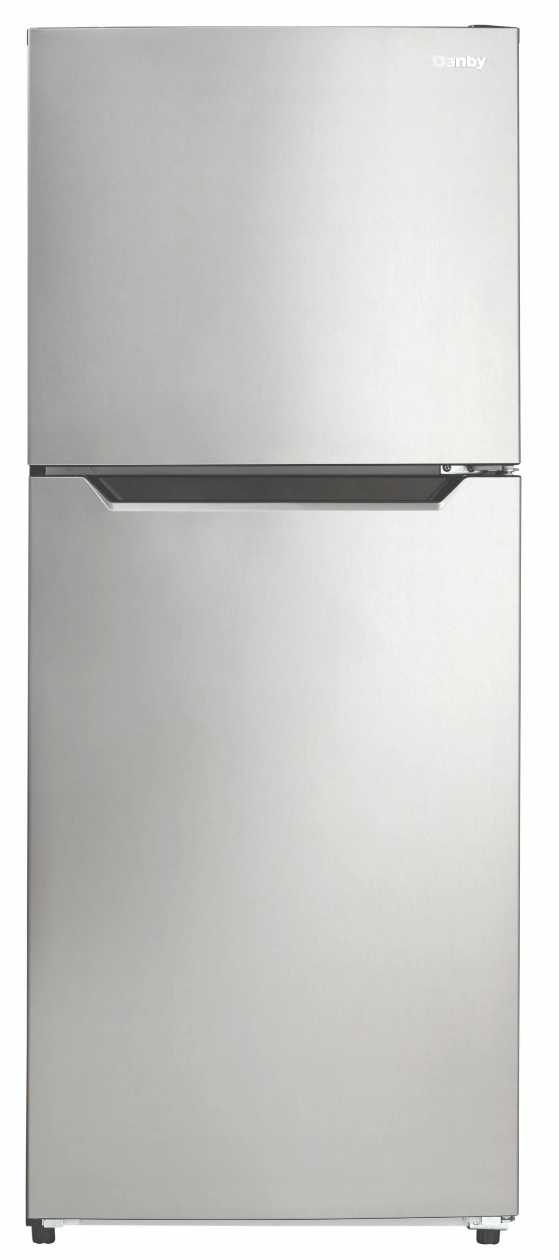 DFF101B1BSLDB Danby 10.1 cu. ft. Top Mount Apartment Size Fridge in Stainless Steel Look - Image 2
