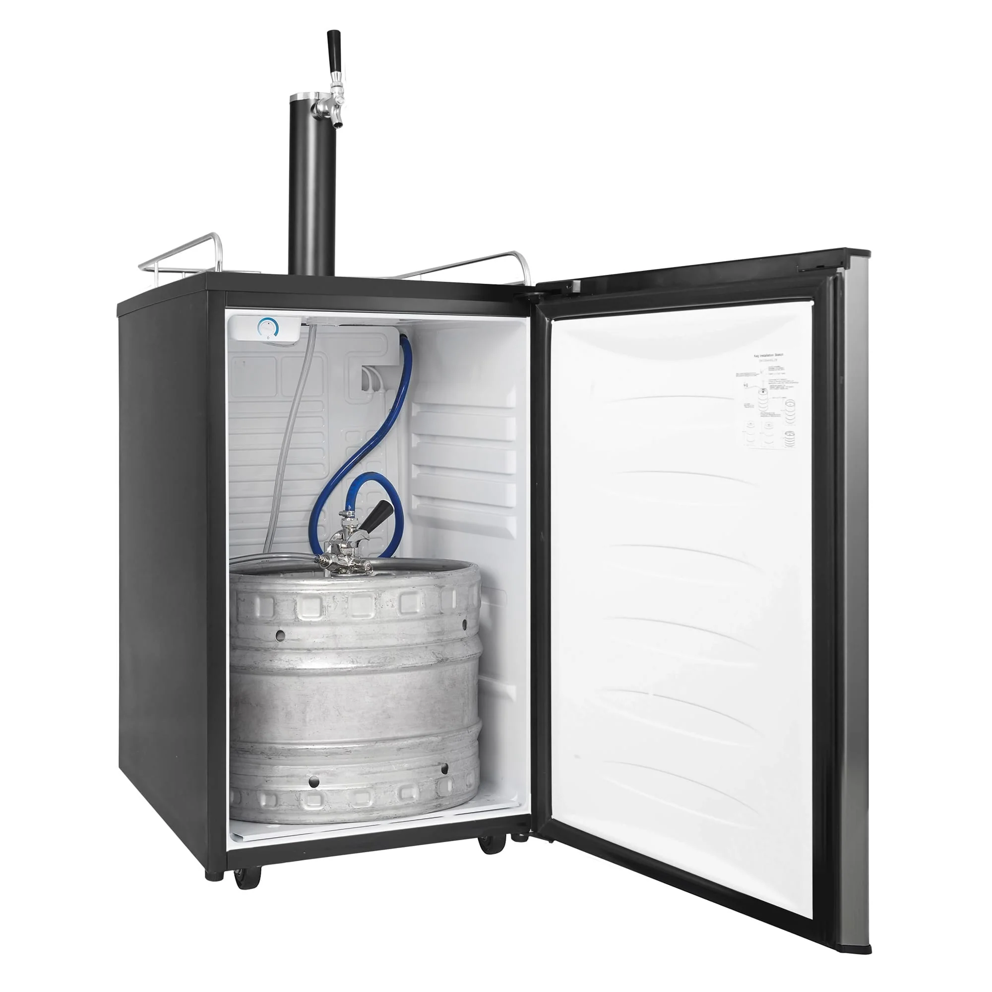 DKC054A9SLDB Danby 5.4 cu. ft. Single-Tap Keg Cooler in Stainless Steel - Image 12