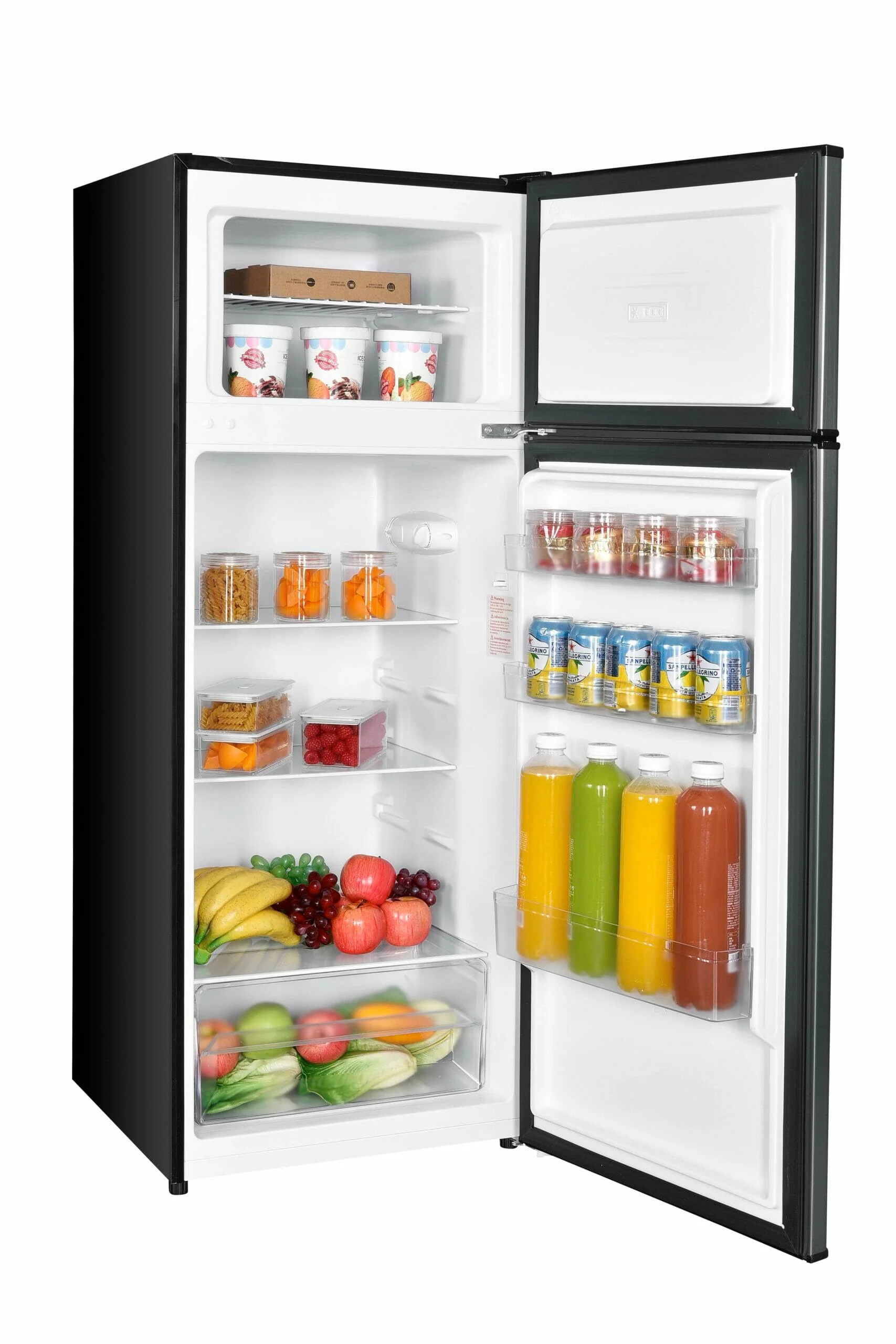 DPF074B2BSLDB6 Danby 7.4 cu. ft. Apartment Size Top Mount Fridge in Stainless Steel Look - Image 8