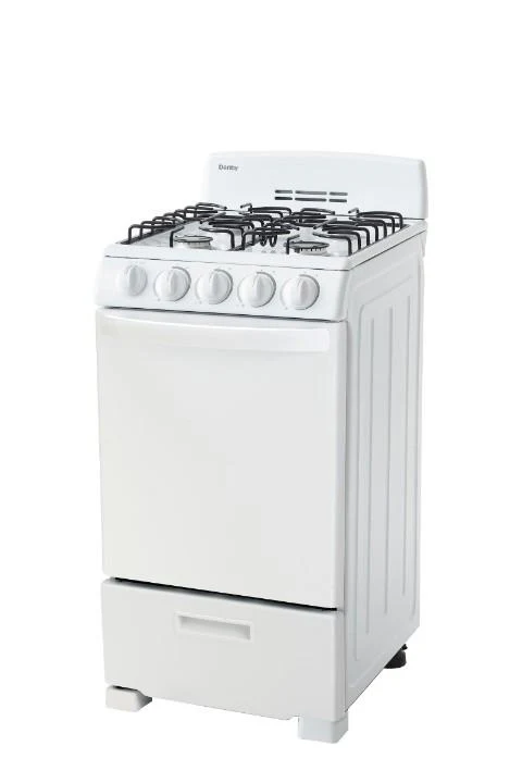 DR202WGLP Danby 20 Wide Gas Range in White - Image 3