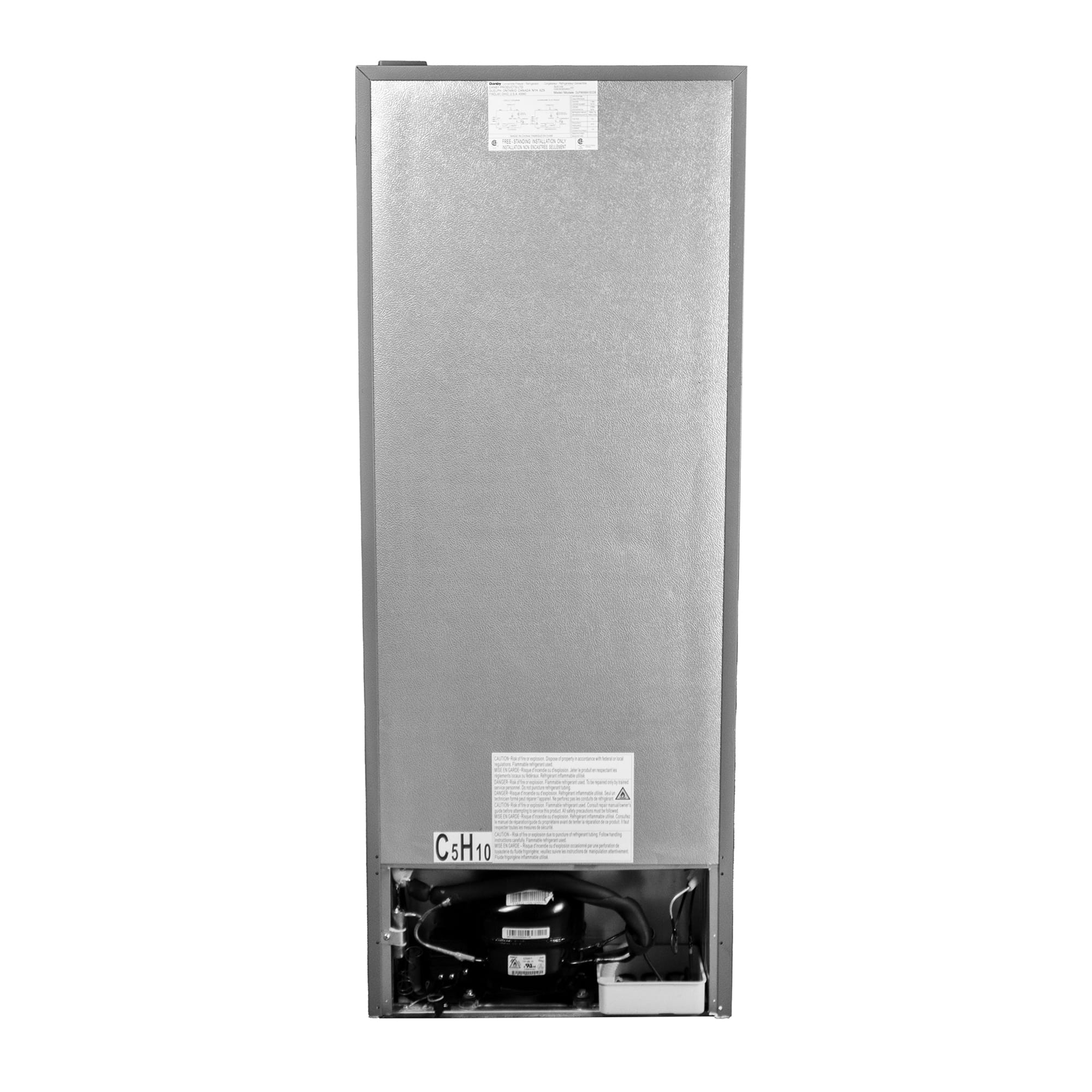 DUFM068A1SCDB Danby 6.8 cu. ft. Convertible Upright Freezer in Stainless Steel Look - Image 3