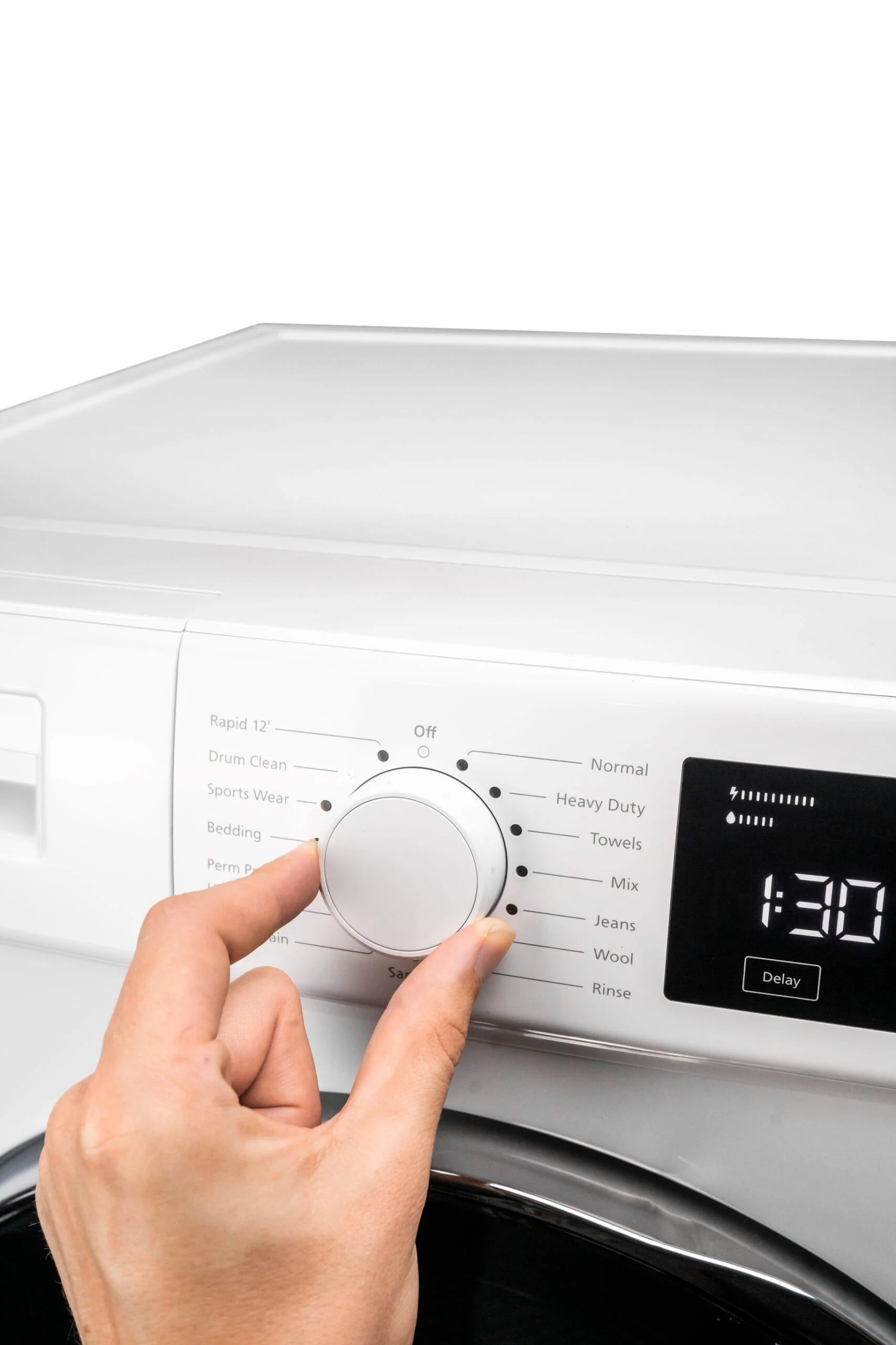 DWM022D3WDB Danby 24 Stackable Front Load Washer with Steam in White - Image 22
