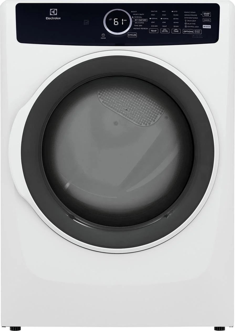 Electrolux ELFE7437AW Front Load Perfect Steam™ Electric Dryer with Instant Refresh - 8.0 Cu. Ft.