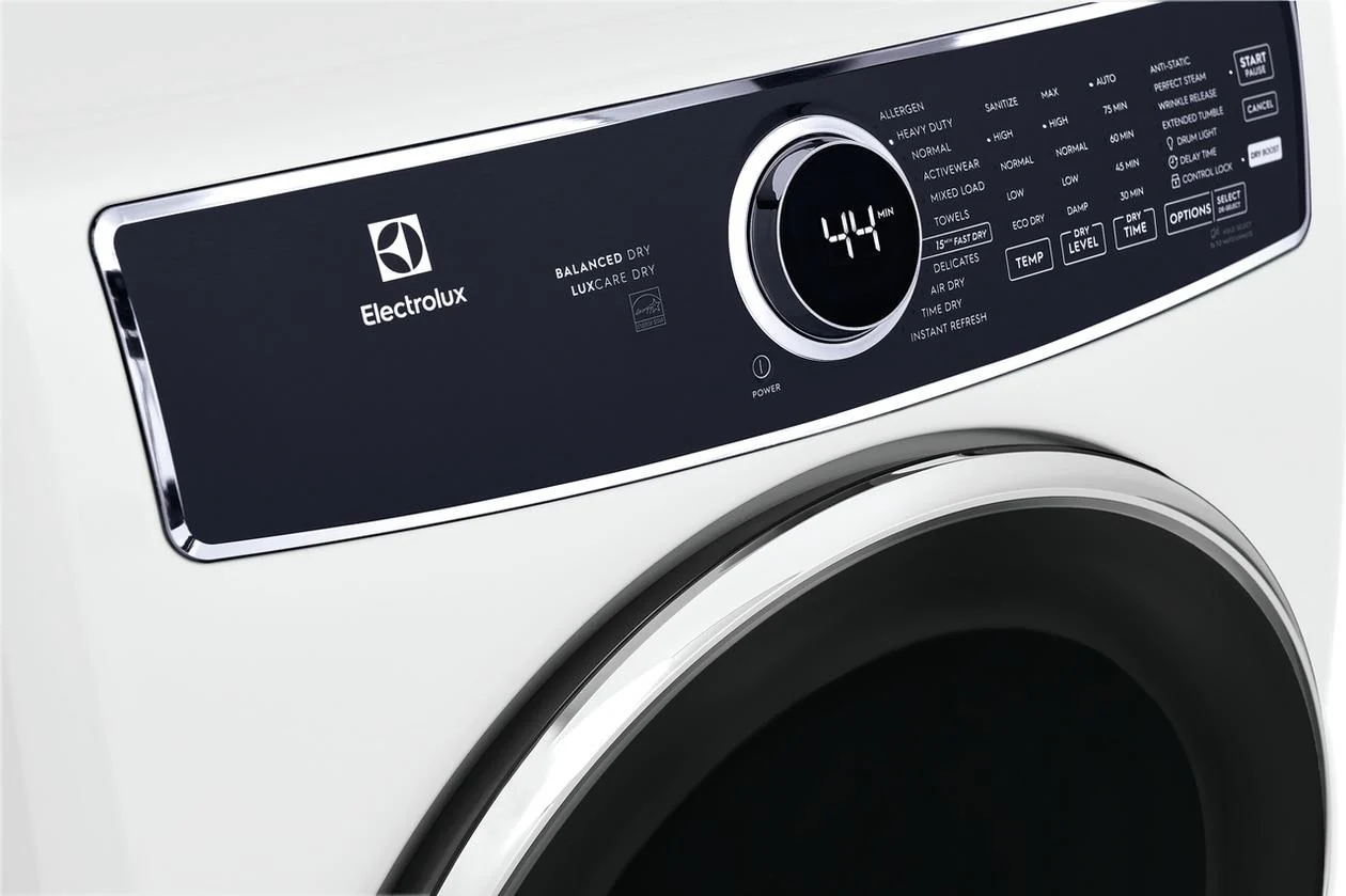 Electrolux ELFE7637AW Front Load Perfect Steam™ Electric Dryer with Balanced Dry™ and Instant Refresh - 8.0 Cu. Ft. - Image 15