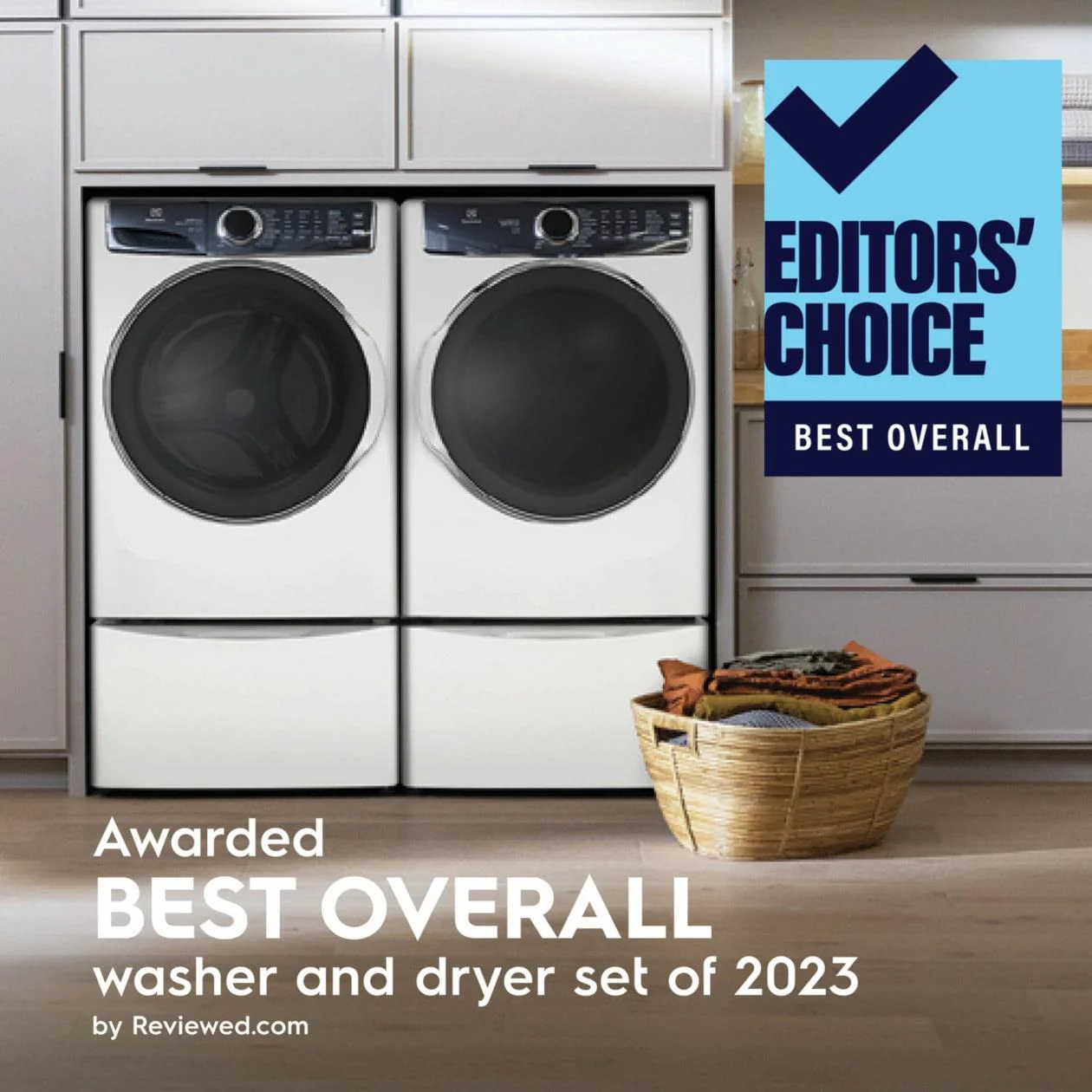 Electrolux ELFW7637AW Front Load Perfect Steam™ Washer with LuxCare® Plus Wash and SmartBoost® - 4.5 Cu. Ft. - Image 3