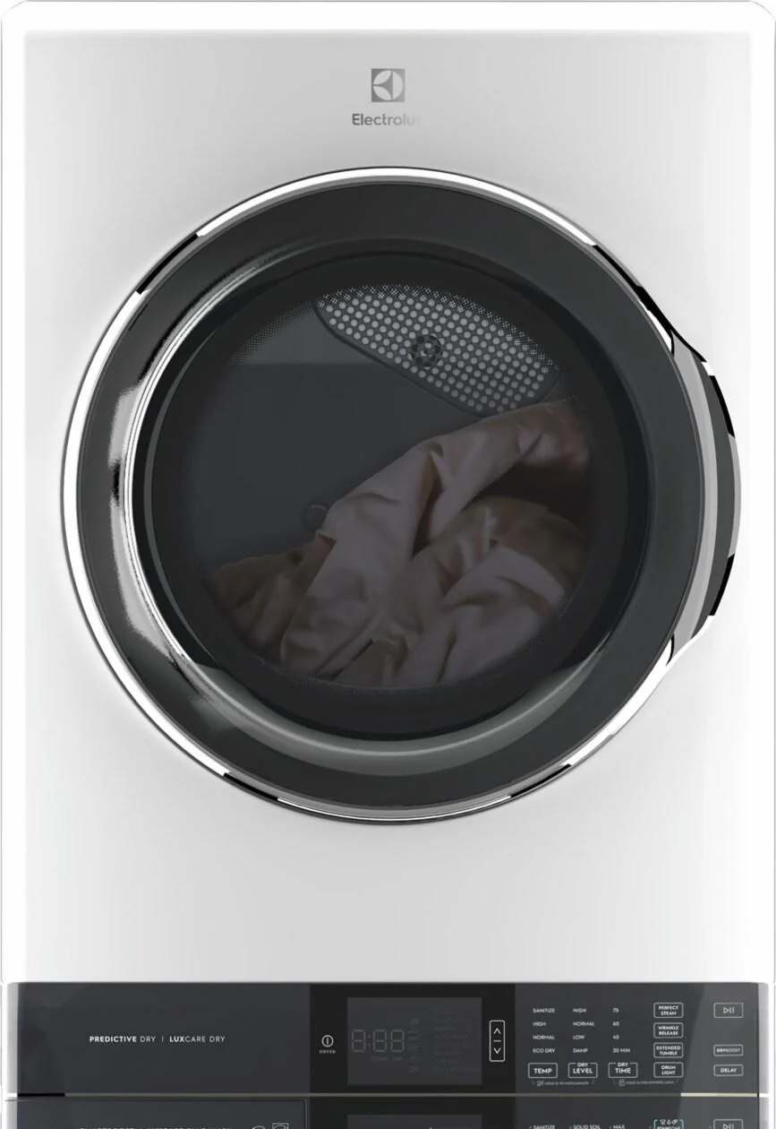 Electrolux ELTG7600AW Laundry Tower Single Unit Front Load 4.5 Cu. Ft. Washer & 8 Cu. Ft. Gas Dryer - Image 12