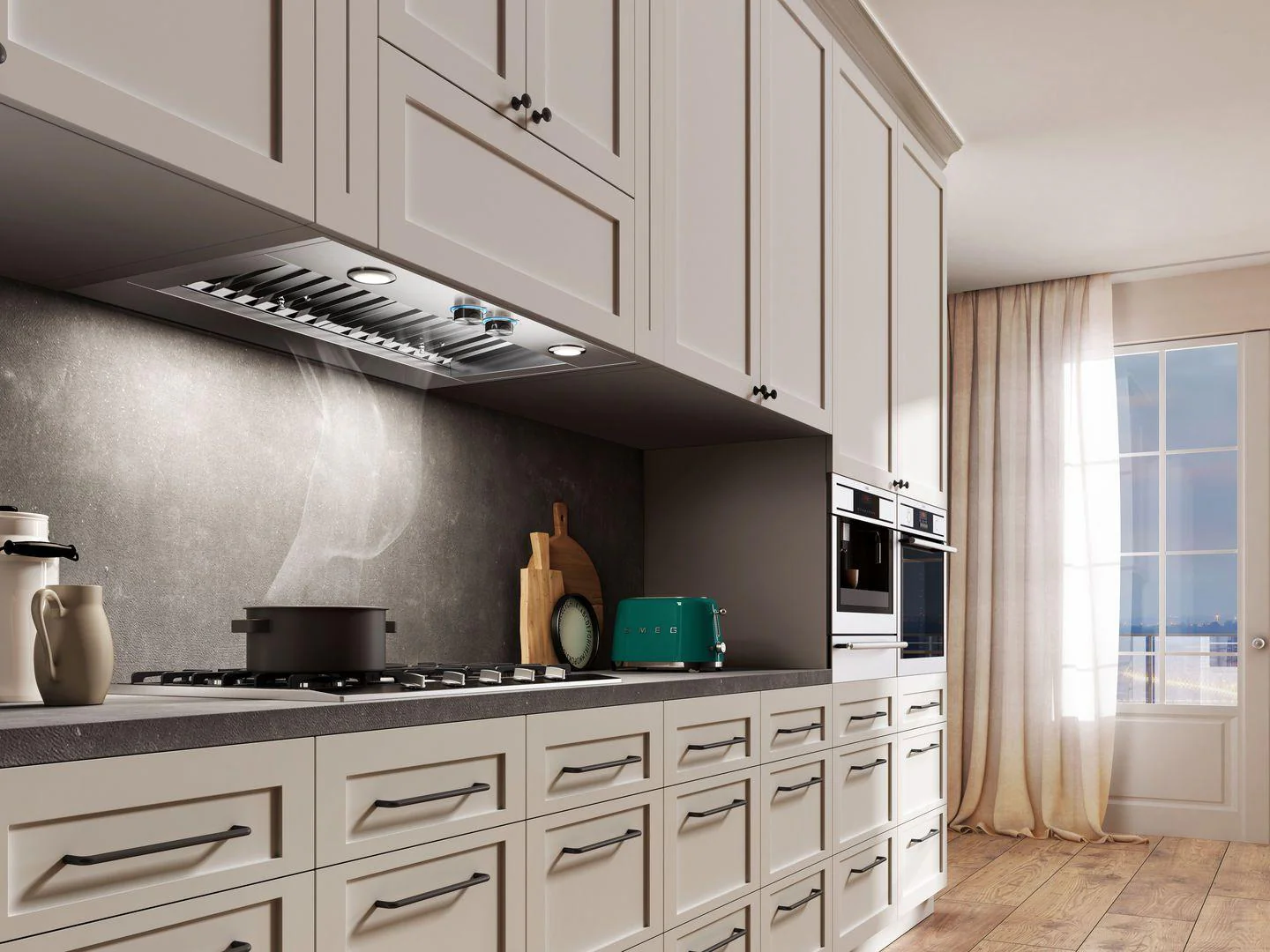 Elica EAR134S4 AREZZO Insert Range Hood 34 1/2 wide - 1200CFM - Image 3