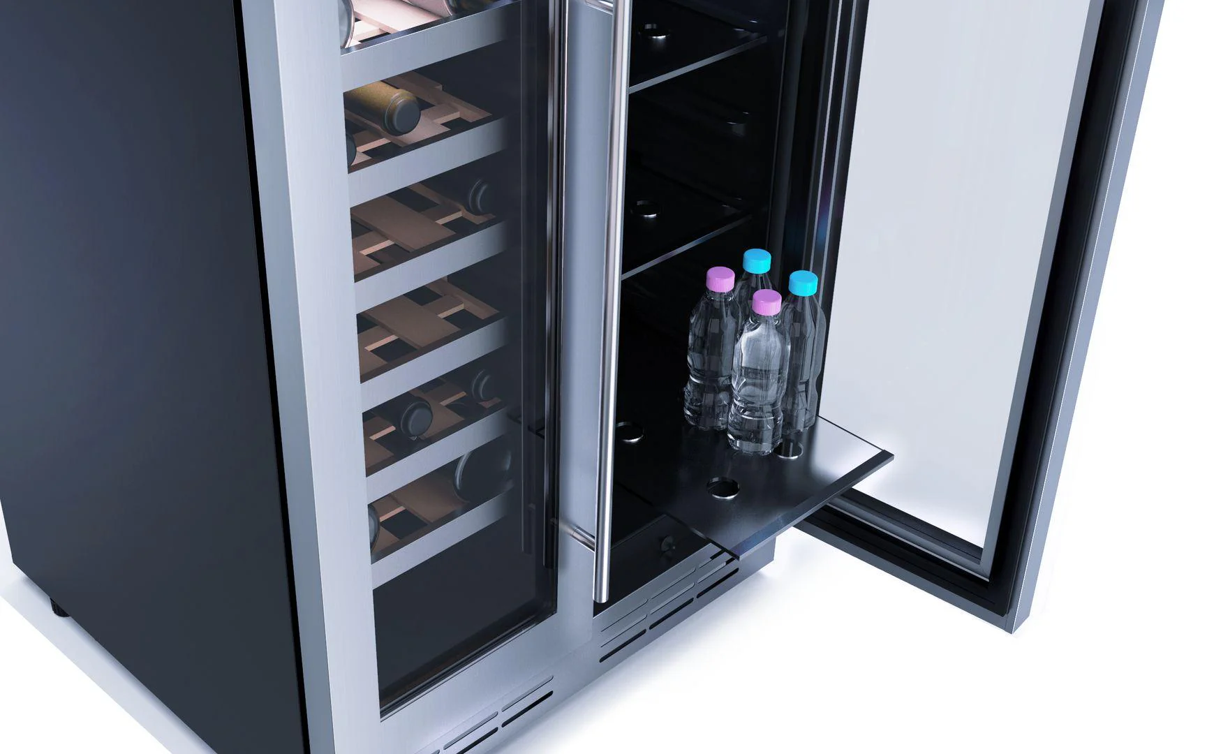 Elica EBF52SS1 French Door, Dual Zone, Beverage and Wine Center - Image 10
