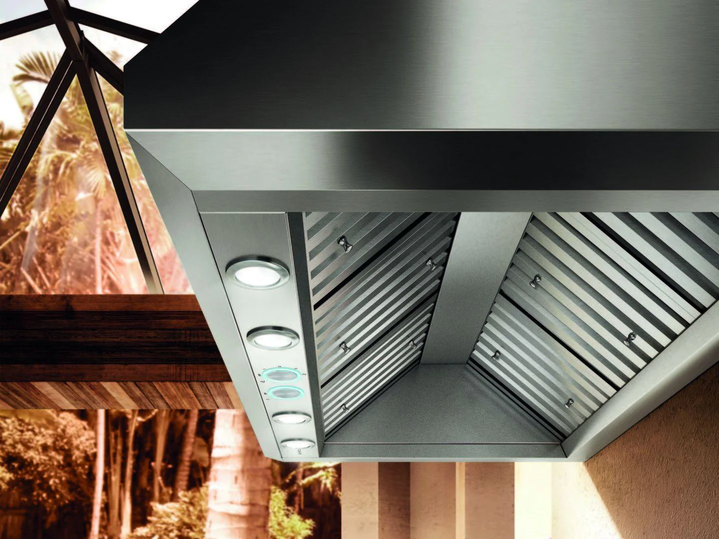 Elica ECP136SS CAPRI Outdoors Range Hood 36" wide - 1200CFM - Image 6