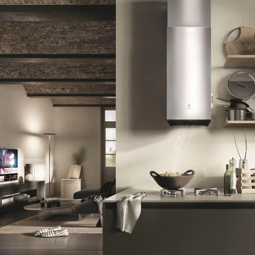 Elica EHK613SS HAIKU Wall Mount Range Hood 13" wide - 600CFM - Image 3