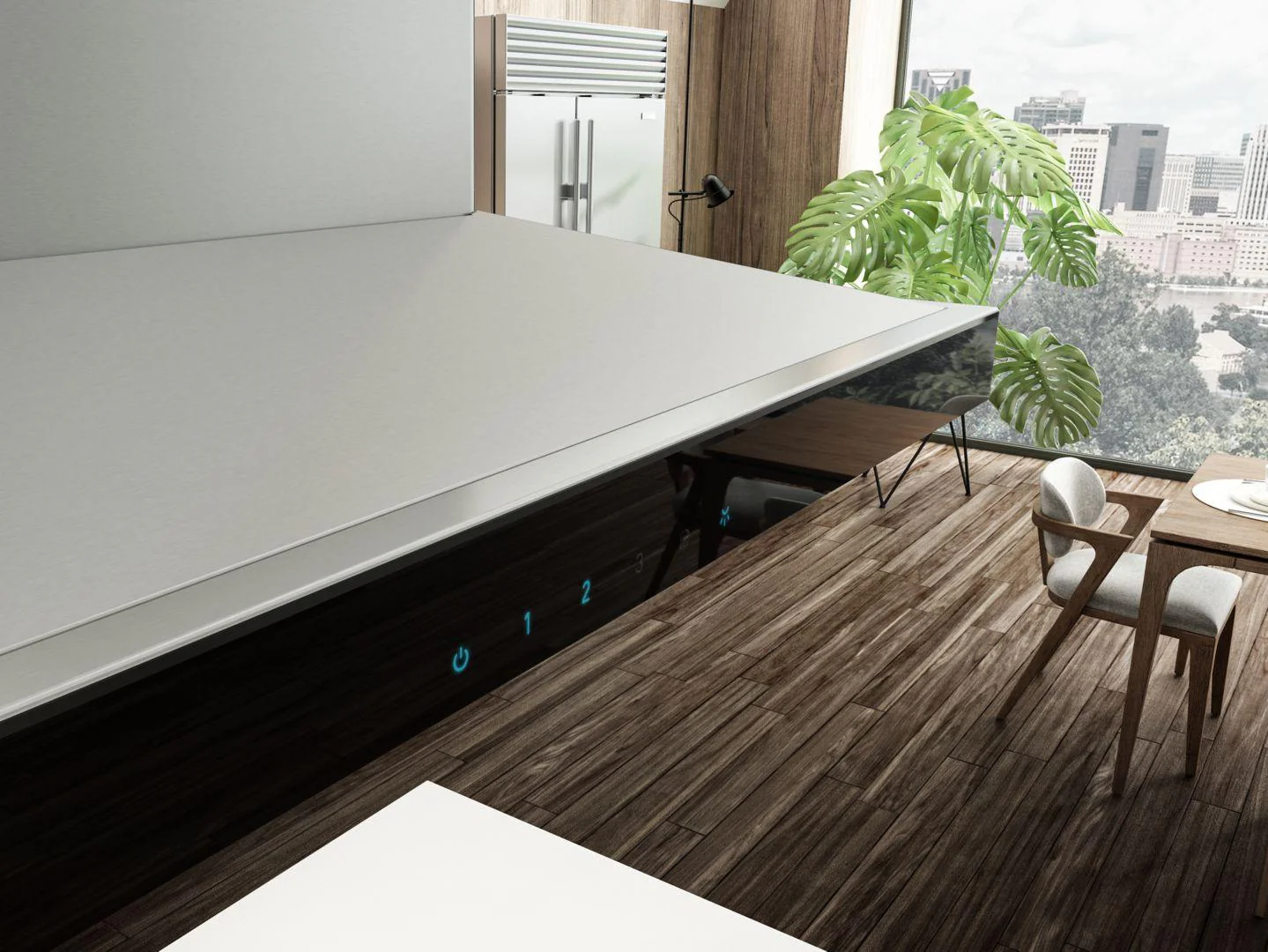 Elica ESL636S3 SALICE Island Range Hood 36" wide - 600CFM - Image 3
