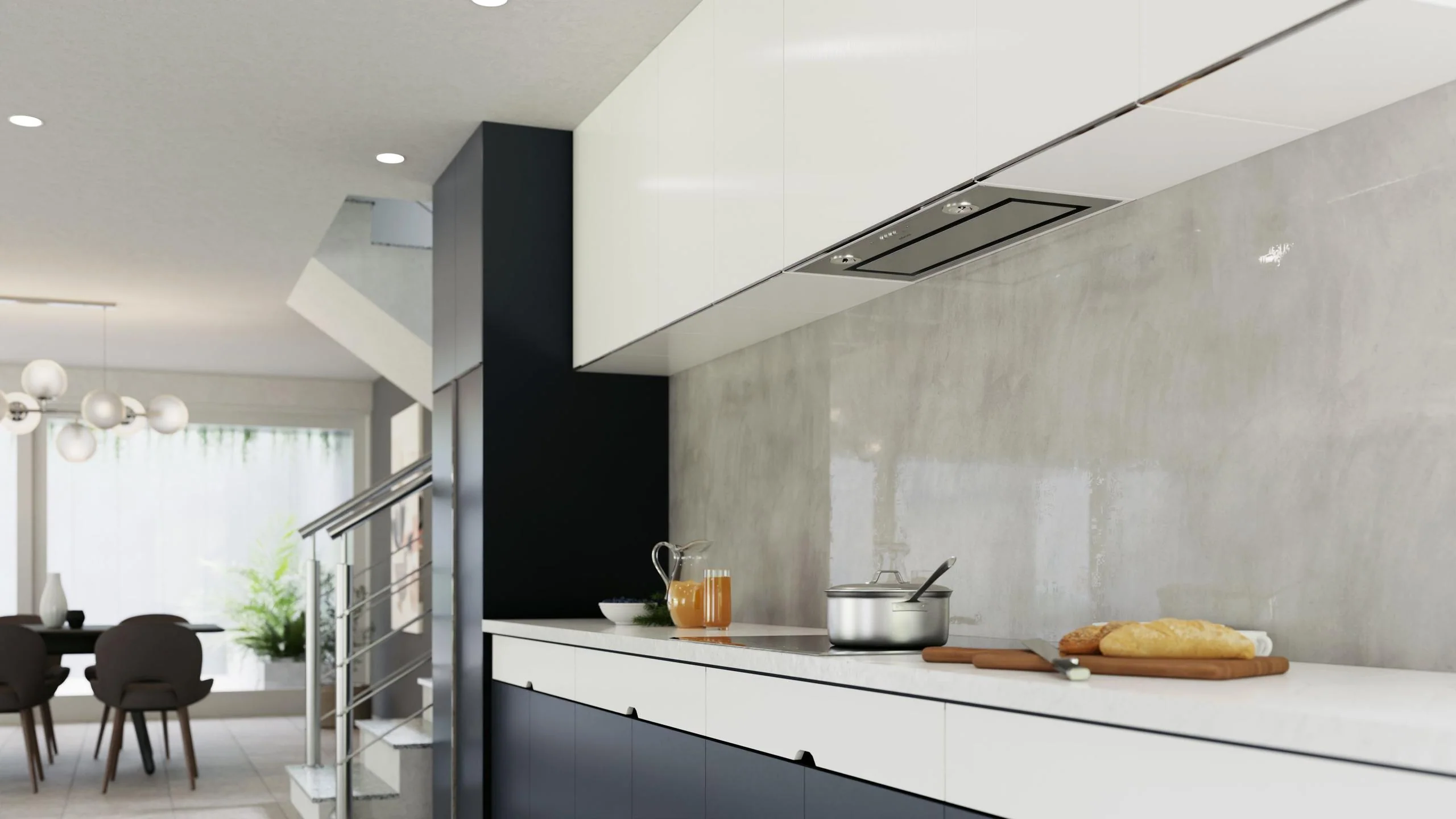 Elica EUM634S1 UMBRIA Insert Range Hood 34" wide - 600CFM - Image 3