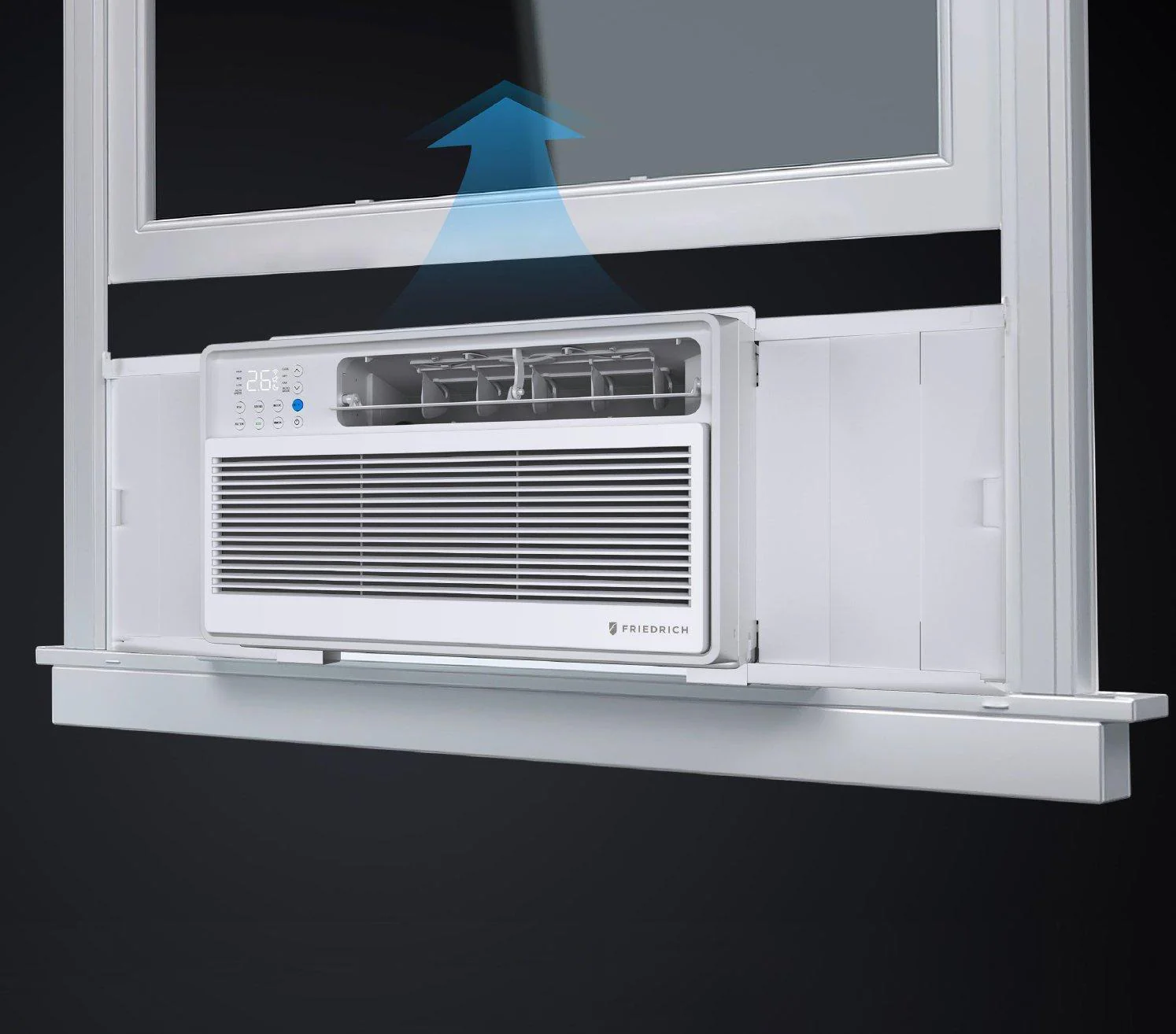 CCV15A10A Friedrich Chill Premier Inverter 15,000 BTU 115V Smart Window/Wall Air Conditioner - Cool Only - Image 4