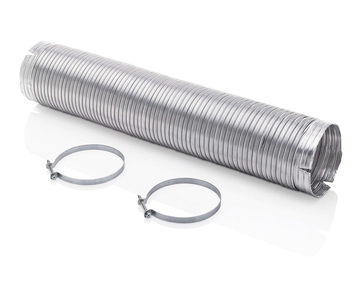 Frigidaire 5305512431 8' Long 4" Diameter Semi Rigid Dryer Vent Installation Kit with Elbow - Image 2